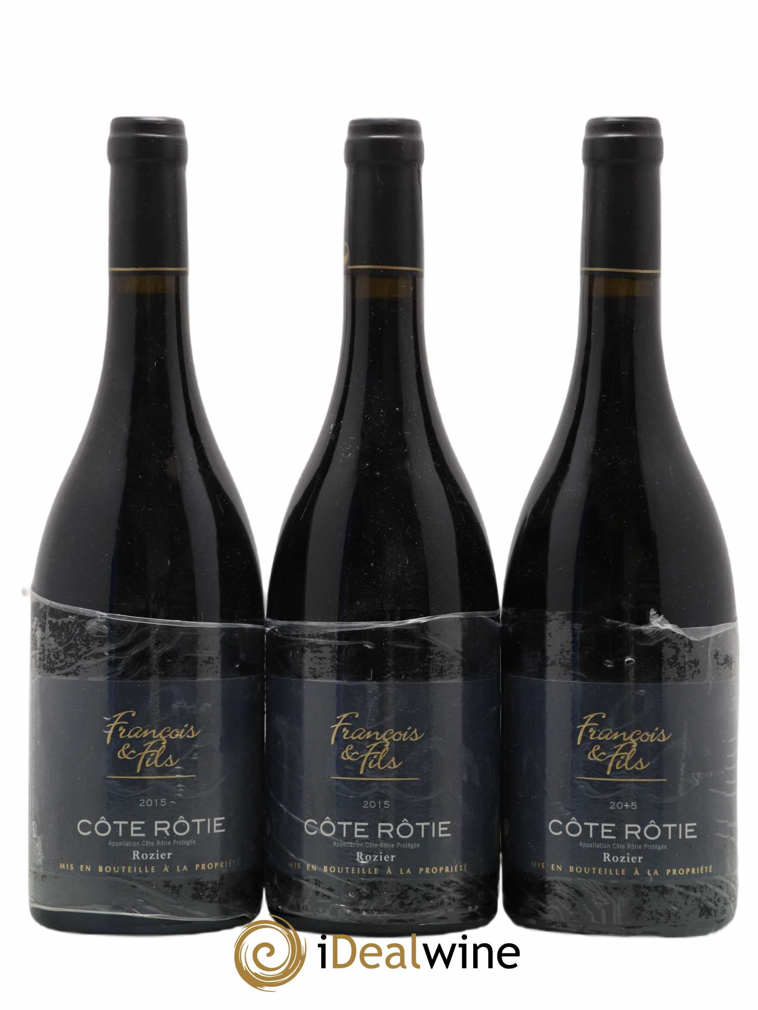 Côte-Rôtie Rozier François & Fils Mornas 2015 - Lot de 3 bouteilles - 0
