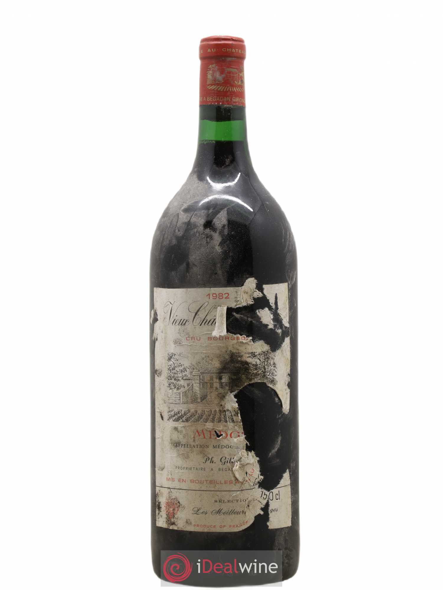 Médoc Vieux Château Landon 1982 - Posten von 1 Magnum - 0