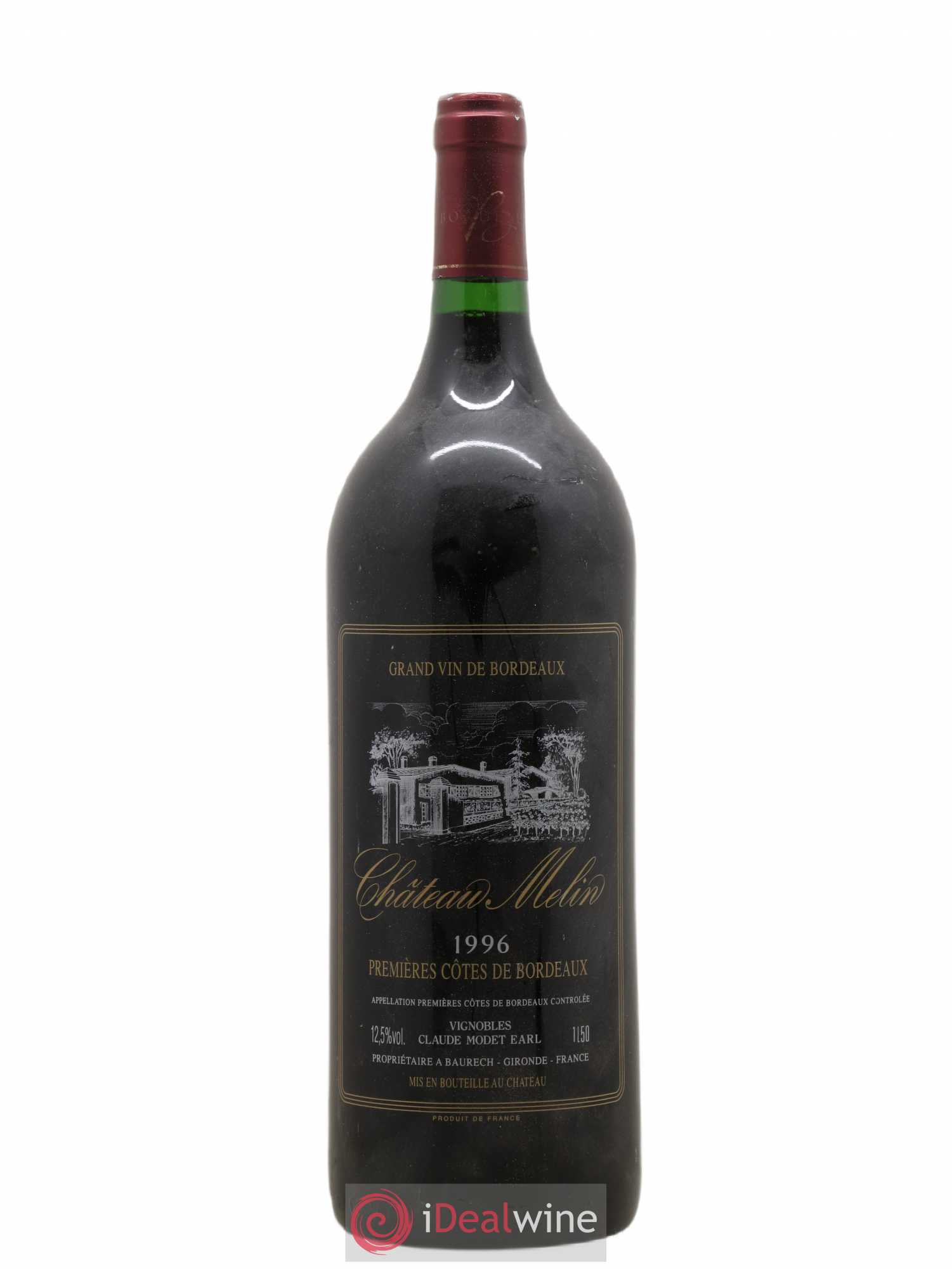 Premières Côtes de Bordeaux 1996 - Posten von 1 Magnum - 0