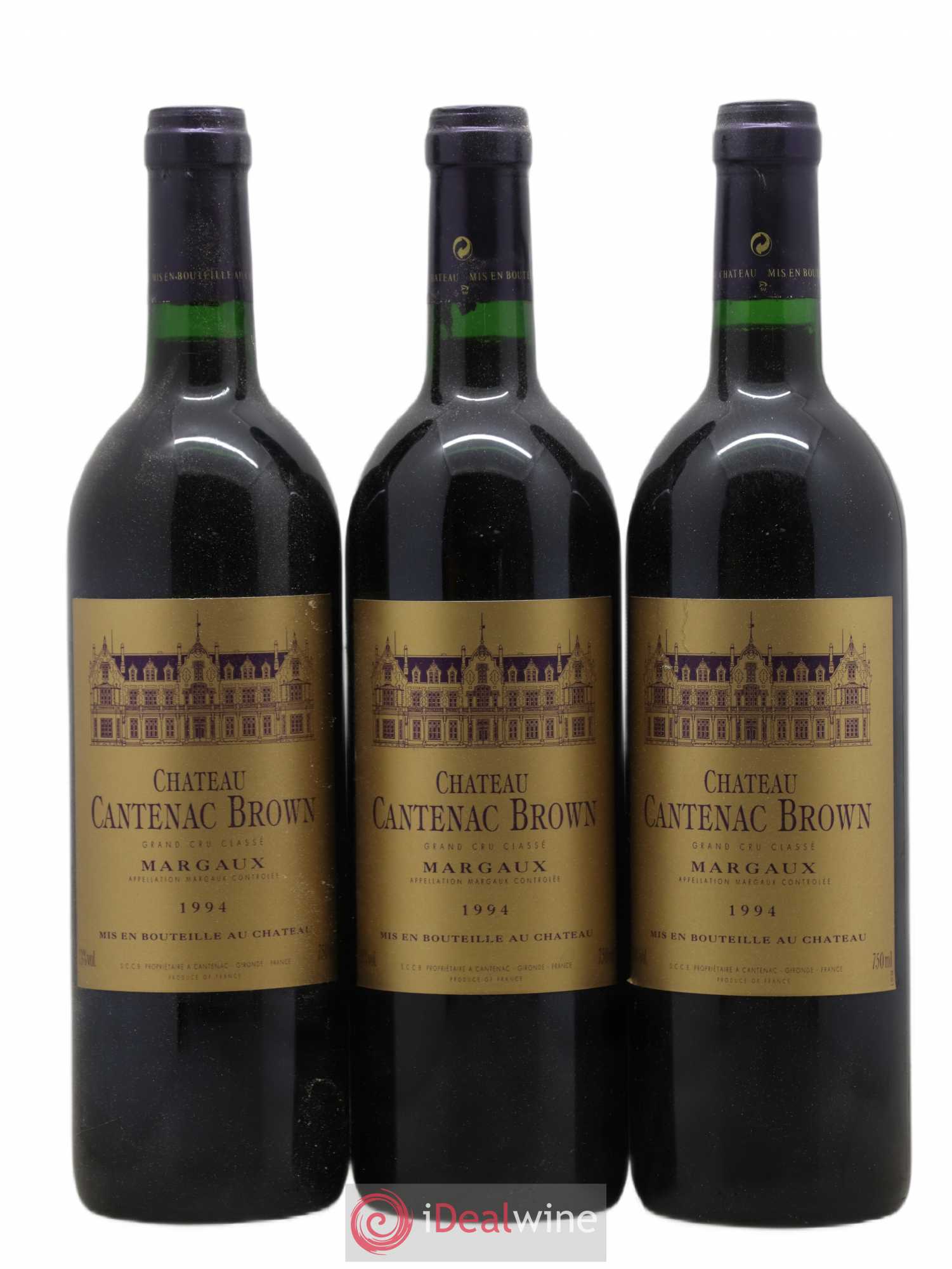 Château Cantenac Brown 3ème Grand Cru Classé 1994 - Lot de 6 bouteilles - 2