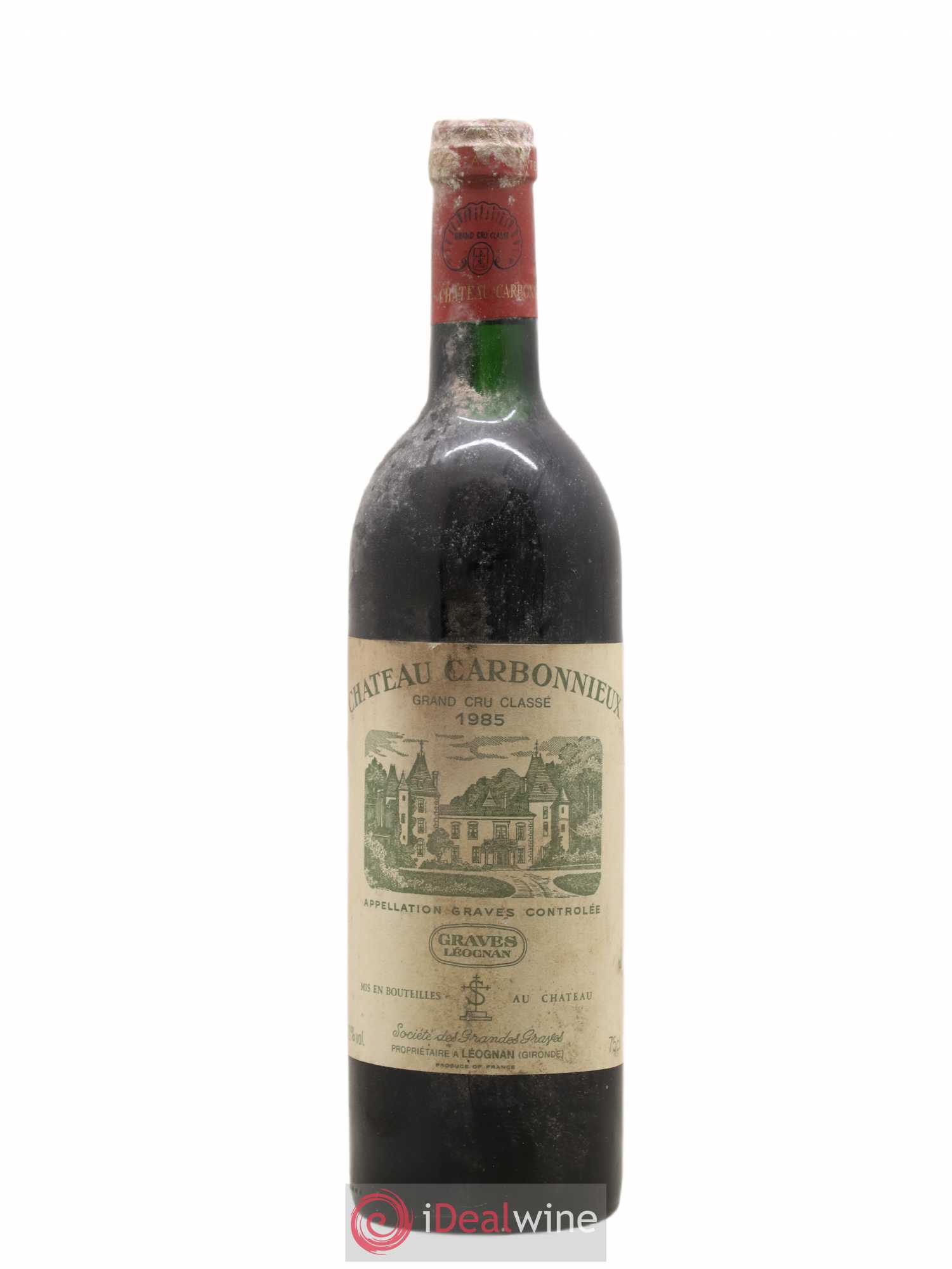 Château Carbonnieux Cru Classé de Graves 1985 - Lot de 1 bouteille - 0