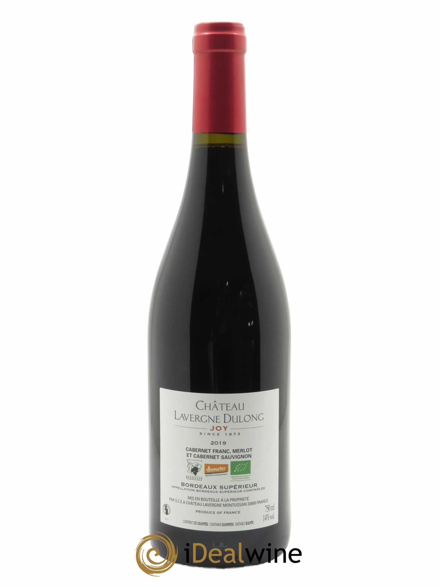 Joy Château Lavergne Dulong 2019 - Lot of 1 bottle - 1