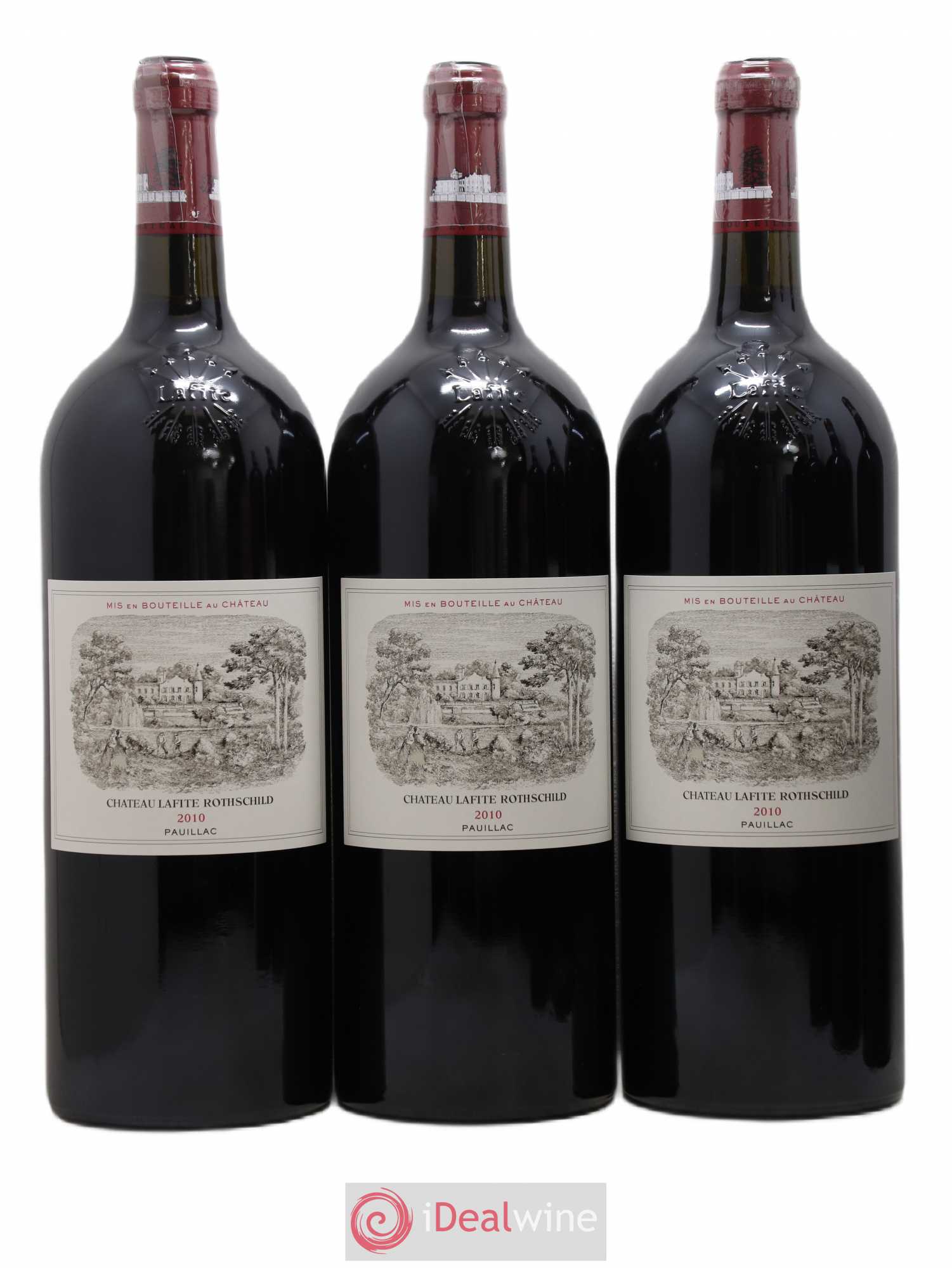 Château Lafite Rothschild 1er Grand Cru Classé 2010 - Lot de 6 magnums - 1