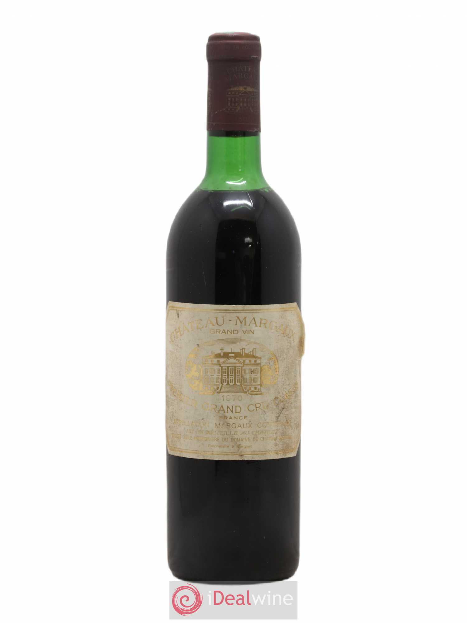 Château Margaux 1er Grand Cru Classé 1970 - Lot de 1 bouteille - 0