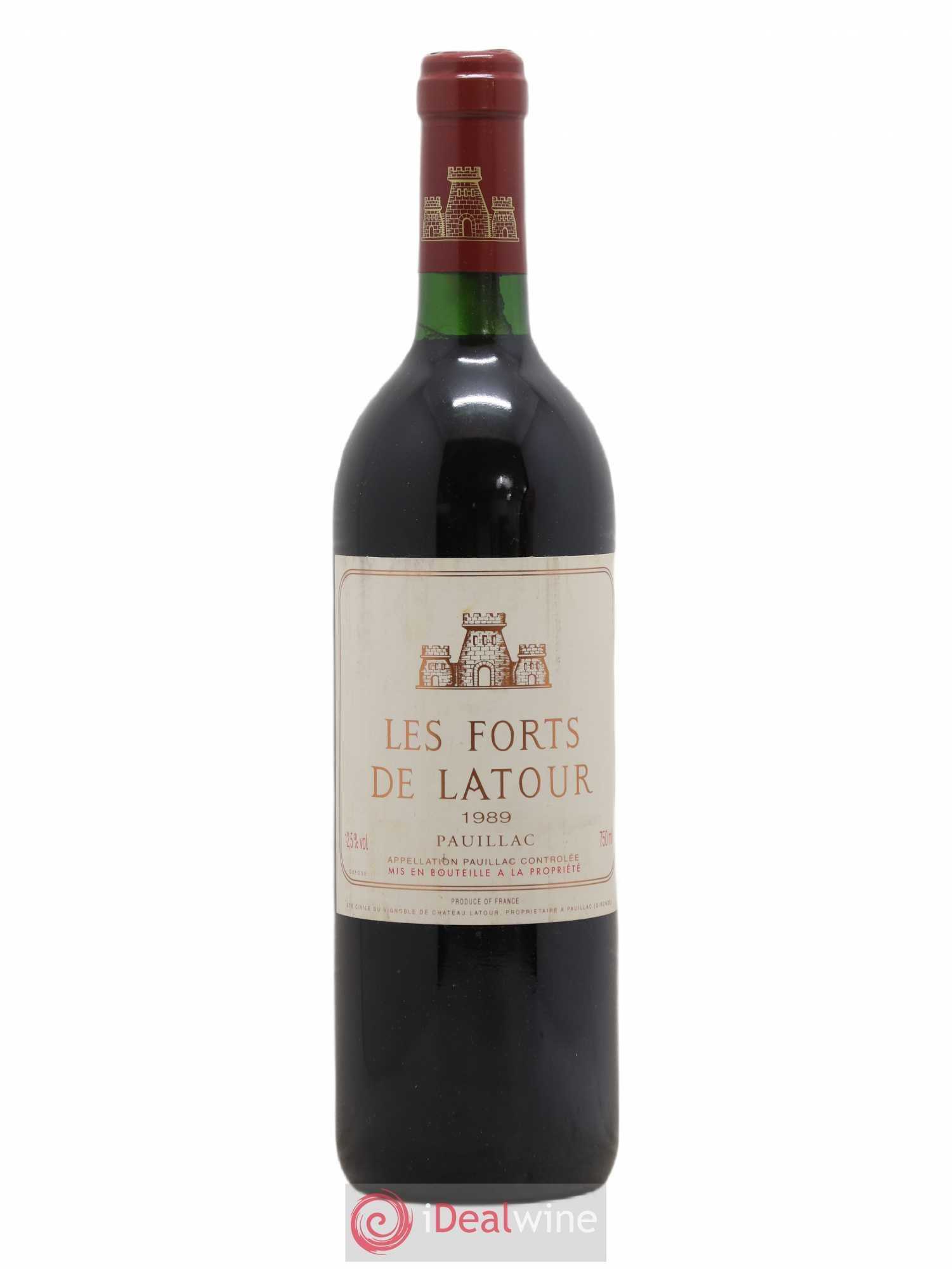 Les Forts de Latour Second Vin 1989 - Lot de 1 bouteille - 0