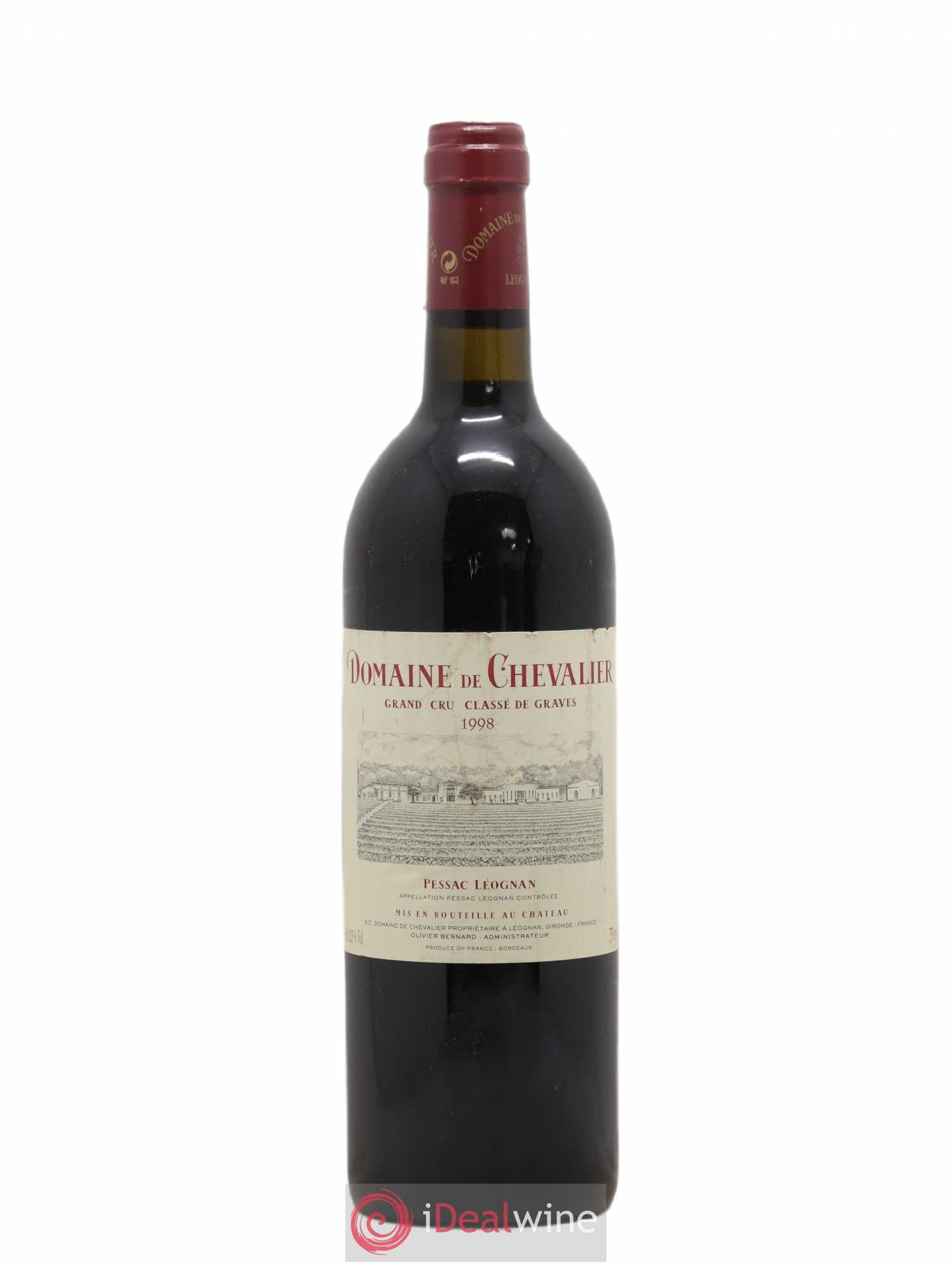Domaine de Chevalier Cru Classé de Graves 1998 - Lot de 1 bouteille - 0