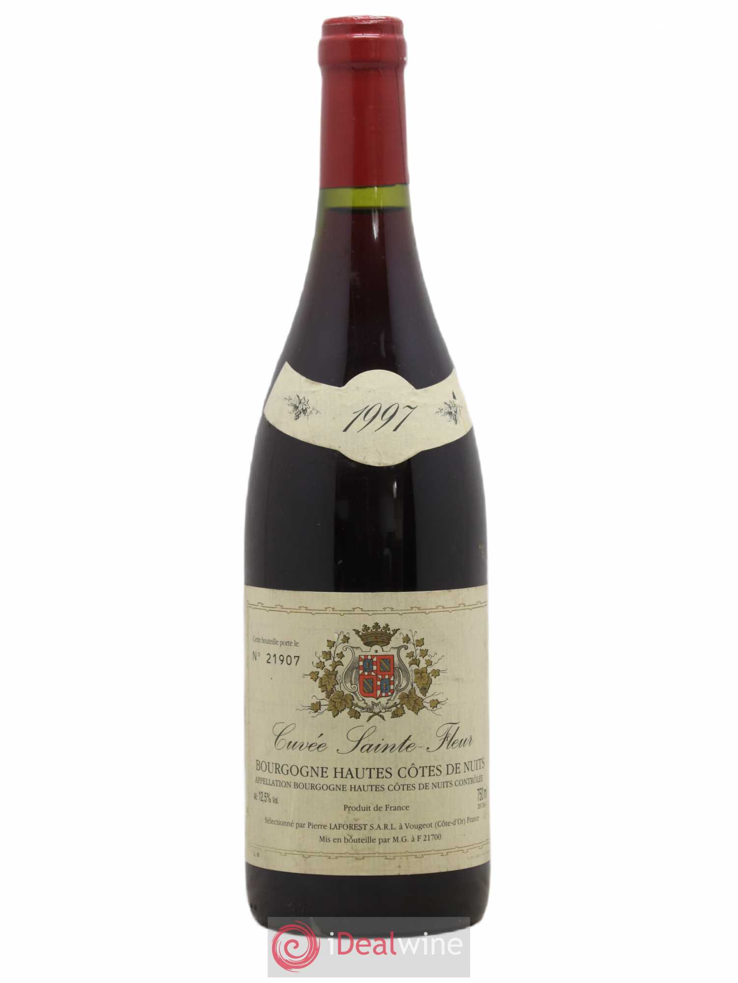 Hautes-Côtes de Nuits Cuvée Sainte Fleur Pierre Laforest 1997 - Posten von 1 Flasche - 0