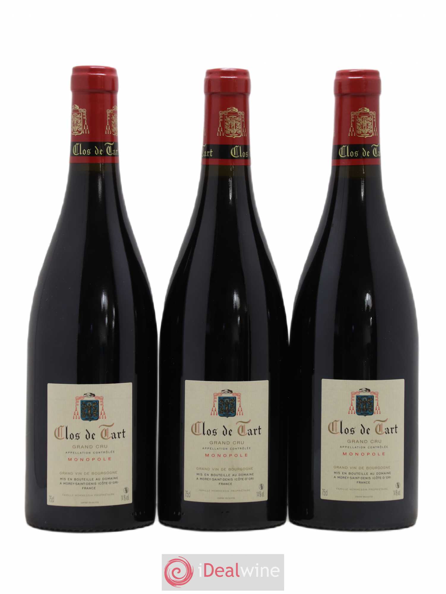 Clos de Tart Grand Cru Clos de Tart 2008 - Lot de 3 bouteilles - 1