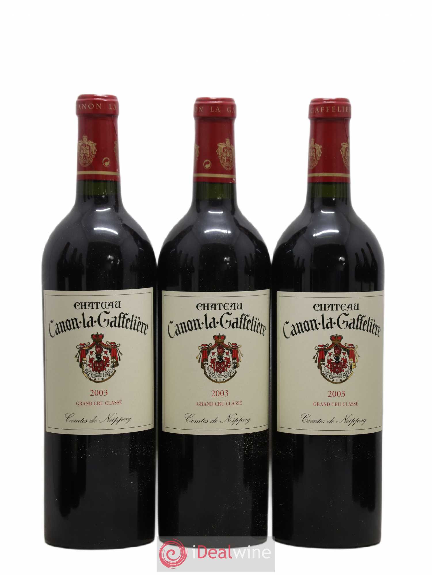 Château Canon la Gaffelière 1er Grand Cru Classé B 2003 - Lot de 12 bouteilles - 2