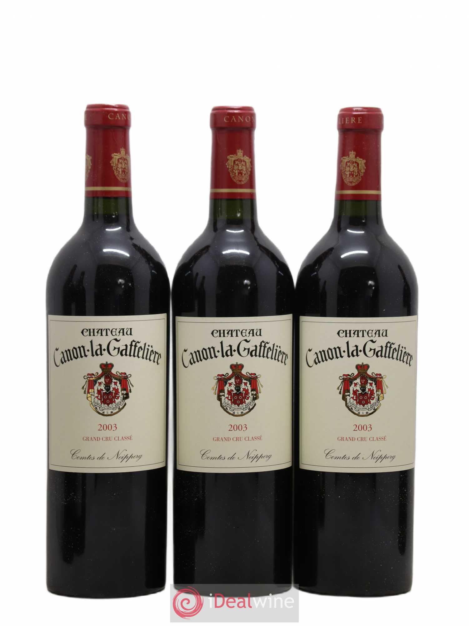 Château Canon la Gaffelière 1er Grand Cru Classé B 2003 - Lot de 12 bouteilles - 3