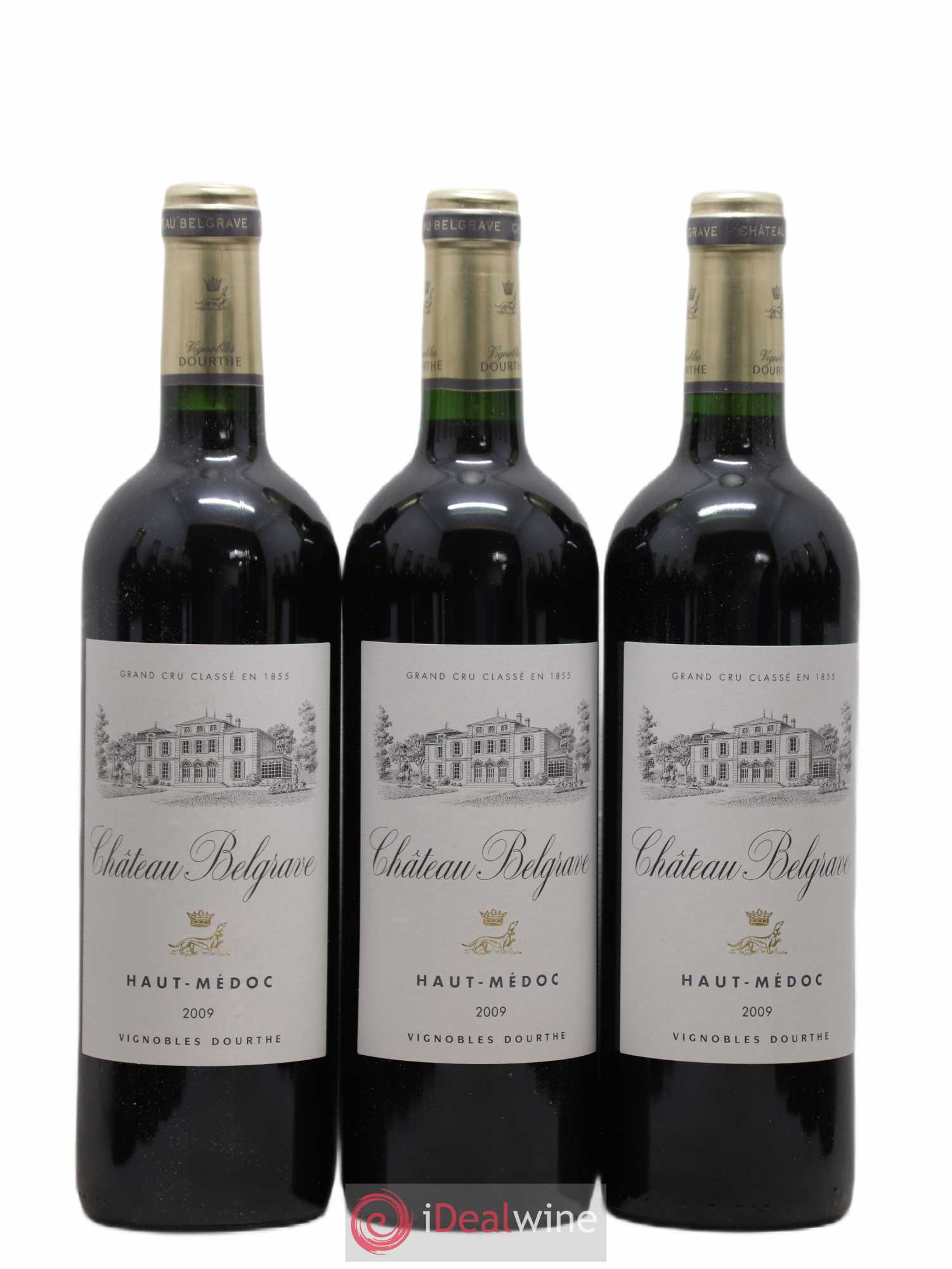 Château Belgrave 5ème Grand Cru Classé 2009 - Lot de 12 bouteilles - 2