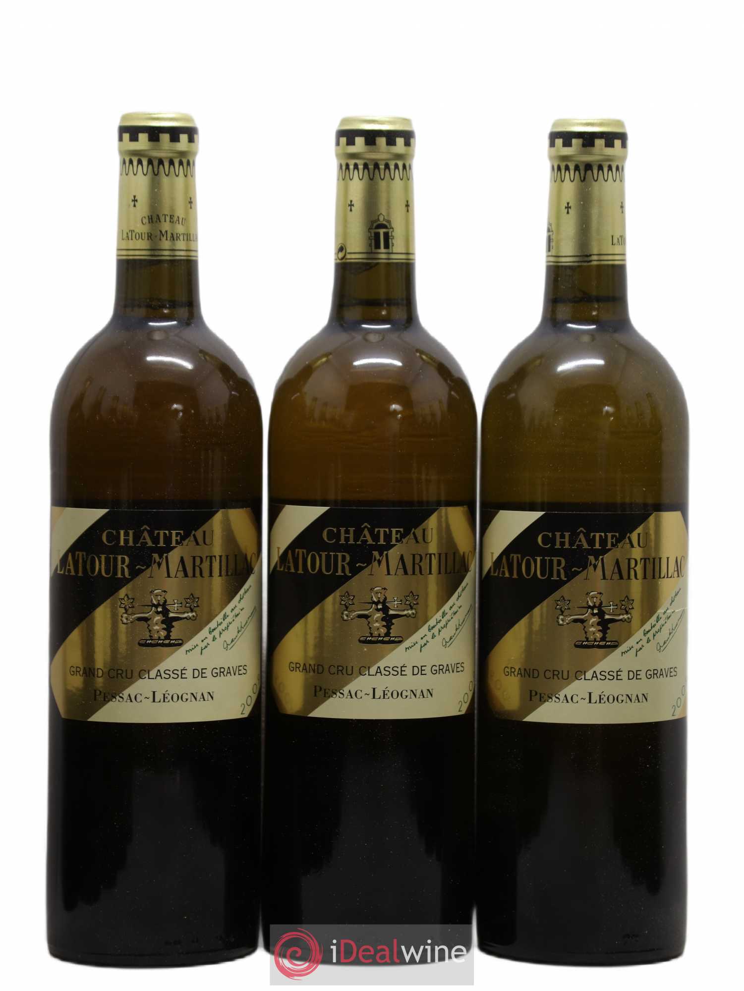 Château Latour-Martillac Cru Classé de Graves 2009 - Lot de 12 bouteilles - 1