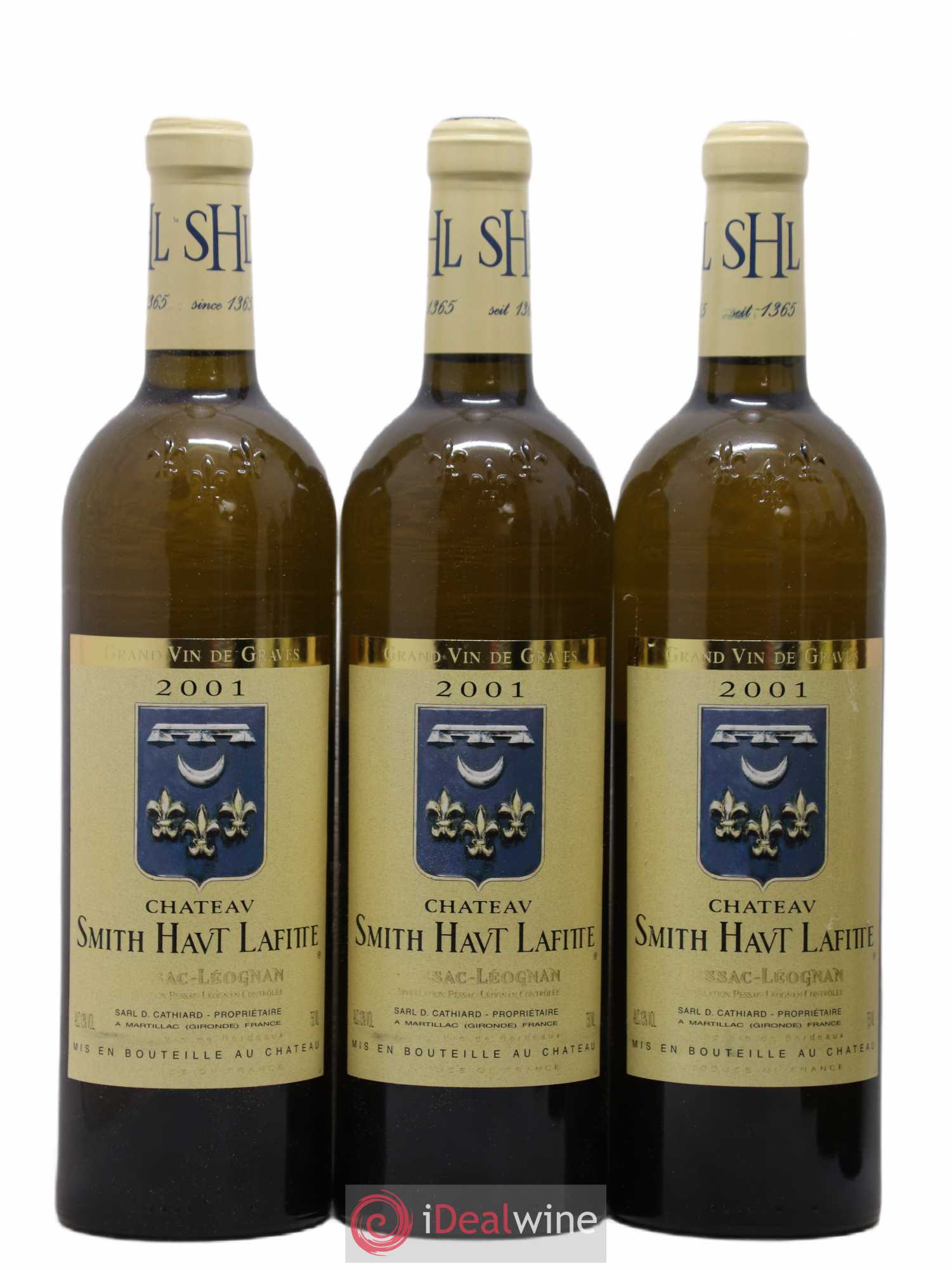 Château Smith Haut Lafitte 2001 - Lot de 6 bouteilles - 1