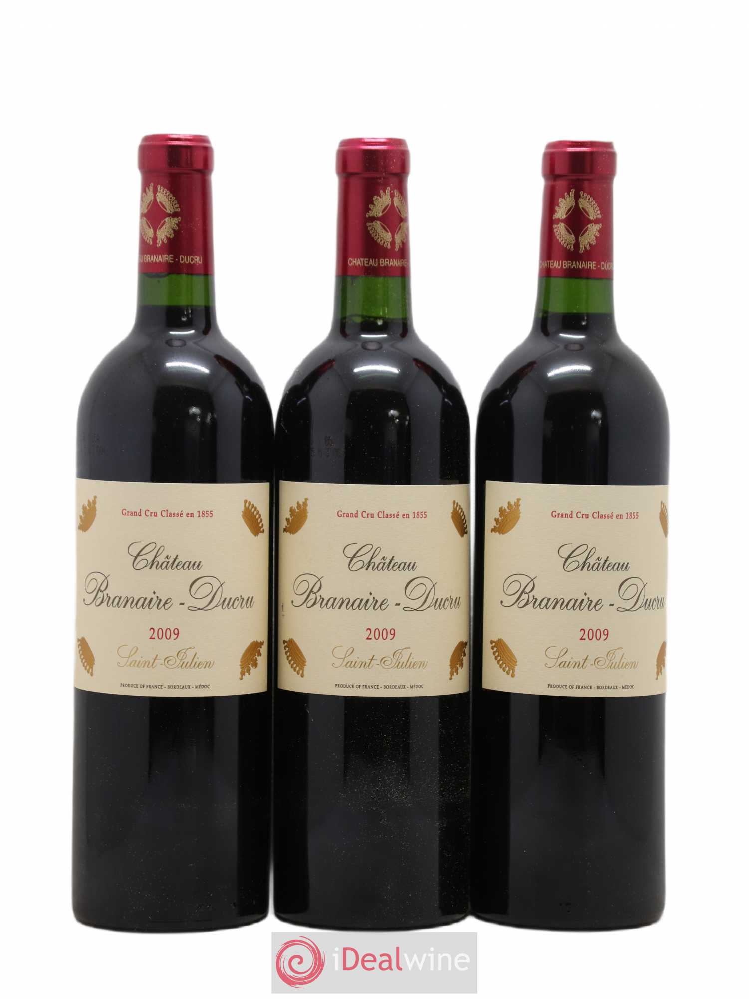 Château Branaire Ducru 4ème Grand Cru Classé 2009 - Lot de 12 bouteilles - 1