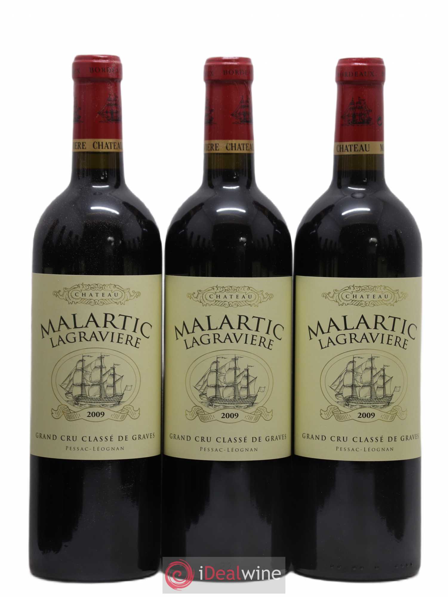 Château Malartic-Lagravière Cru Classé de Graves 2009 - Lot de 12 bouteilles - 1