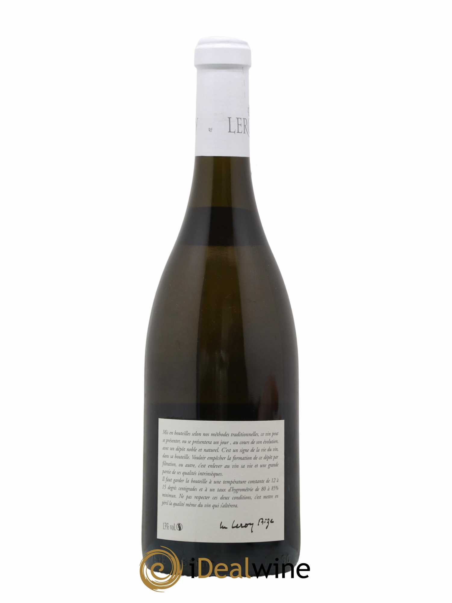 Meursault 1er Cru Les Bouchères Leroy SA 2008 - Lot de 1 bouteille - 1