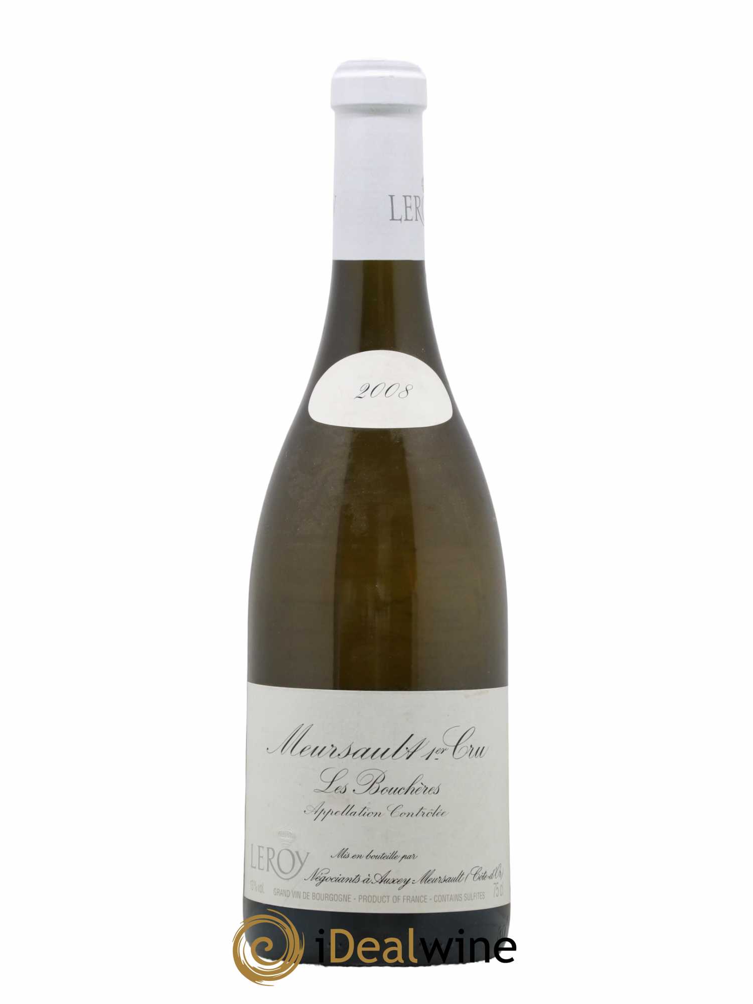 Meursault 1er Cru Les Bouchères Leroy SA 2008 - Lot de 1 bouteille - 0