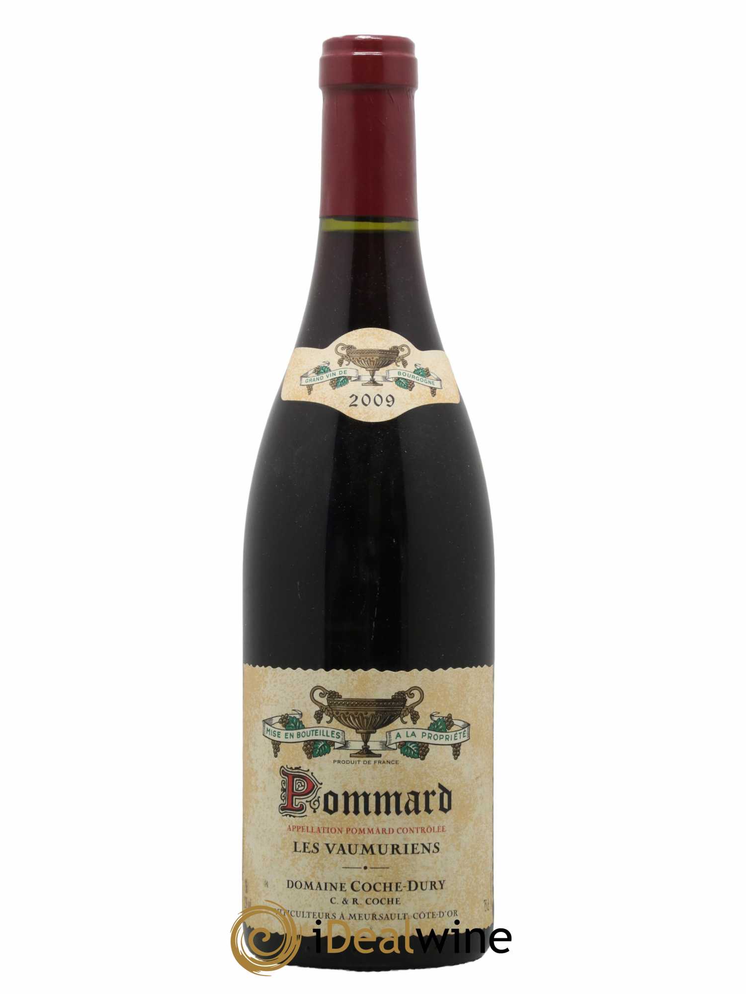 Pommard les Vaumuriens Coche Dury (Domaine) 2009 - Lot de 1 bouteille - 0