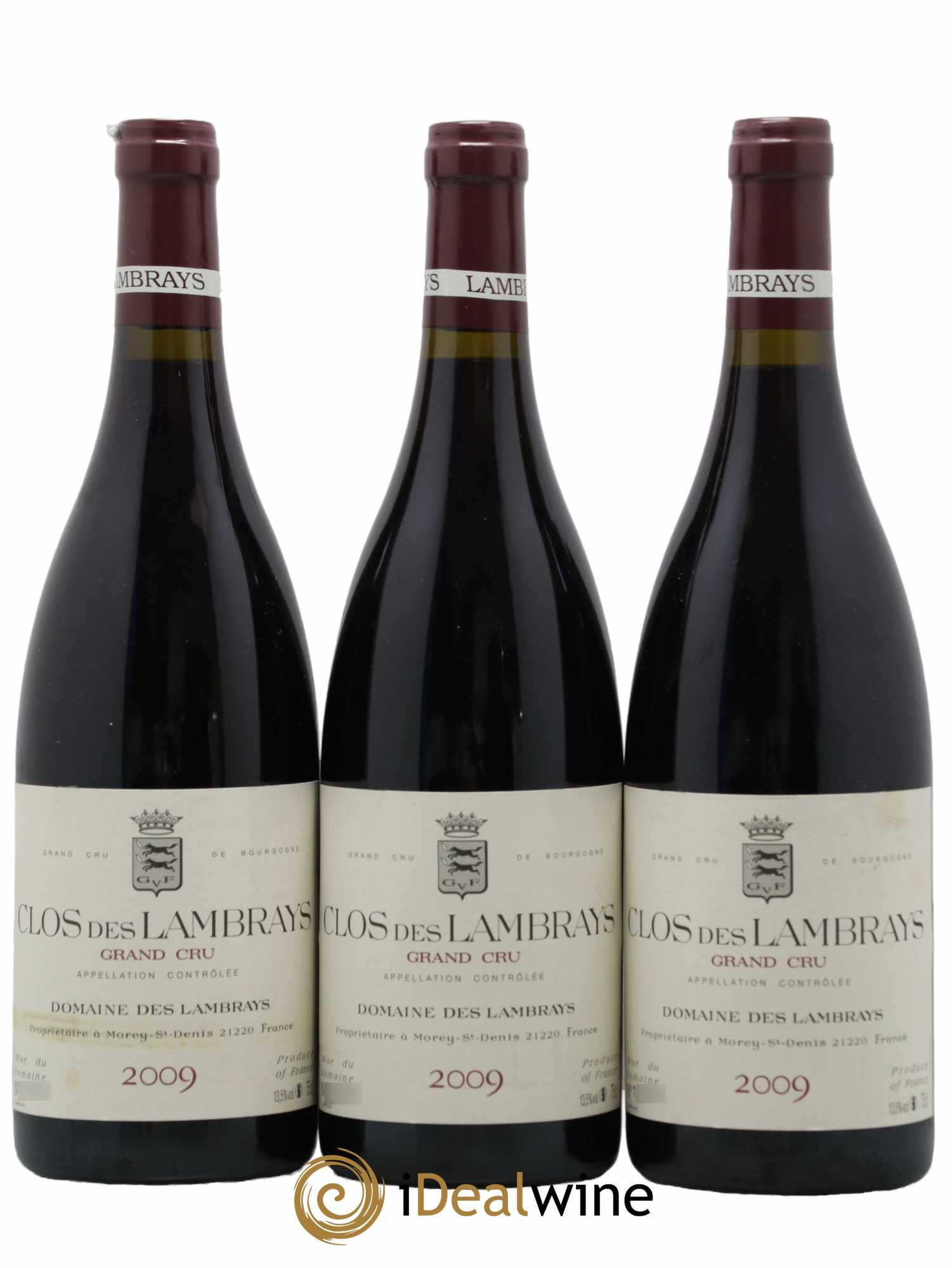 Clos des Lambrays Grand Cru Domaine des Lambrays 2009 - Lot de 3 bouteilles - 0
