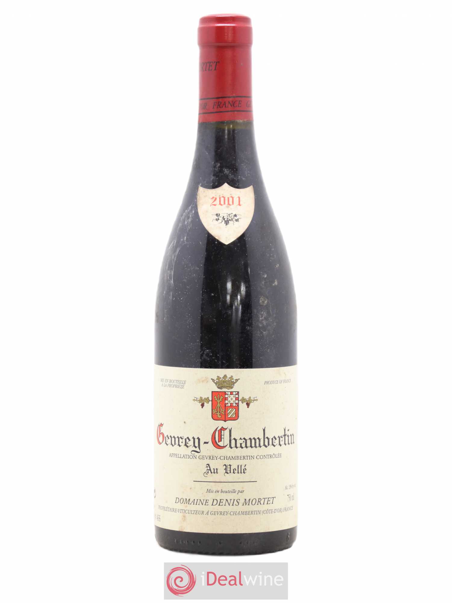 Gevrey-Chambertin Au Vellé Denis Mortet (Domaine) 2001 - Lot de 1 bouteille - 0