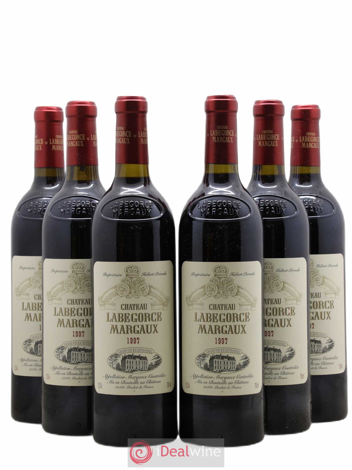 Château Labegorce Cru Bourgeois 1997 - Lot de 6 bouteilles - 0