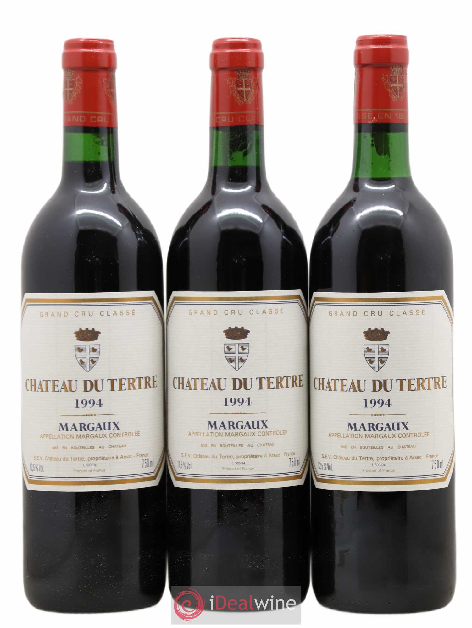 Château du Tertre 5ème Grand Cru Classé 1994 - Lot de 6 bouteilles - 2