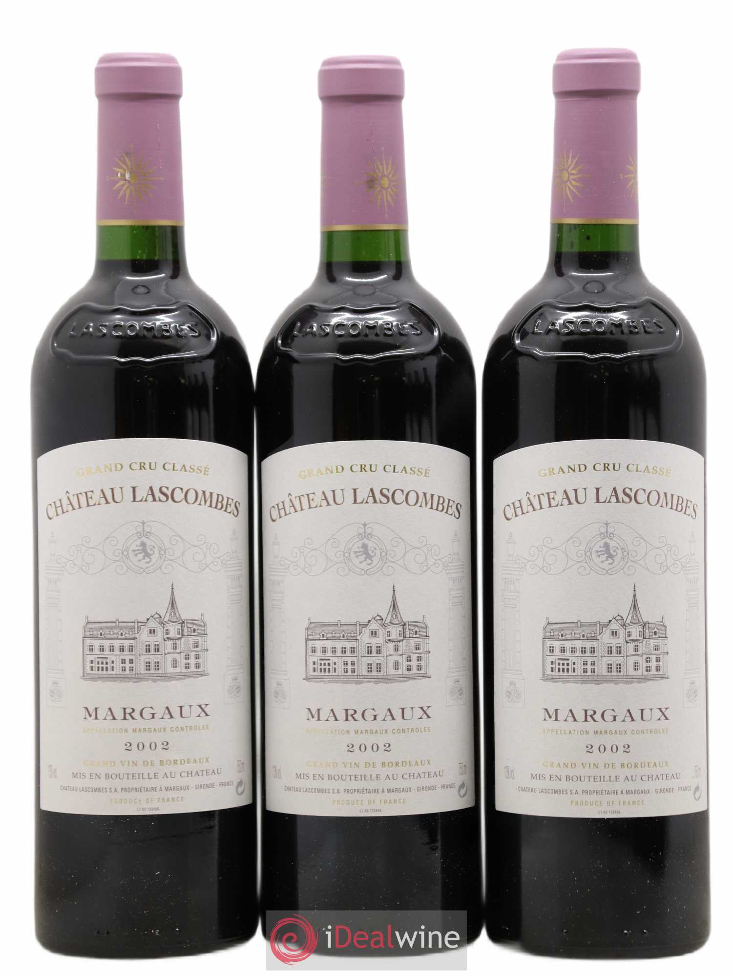 Château Lascombes 2ème Grand Cru Classé 2002 - Lot de 6 bouteilles - 2