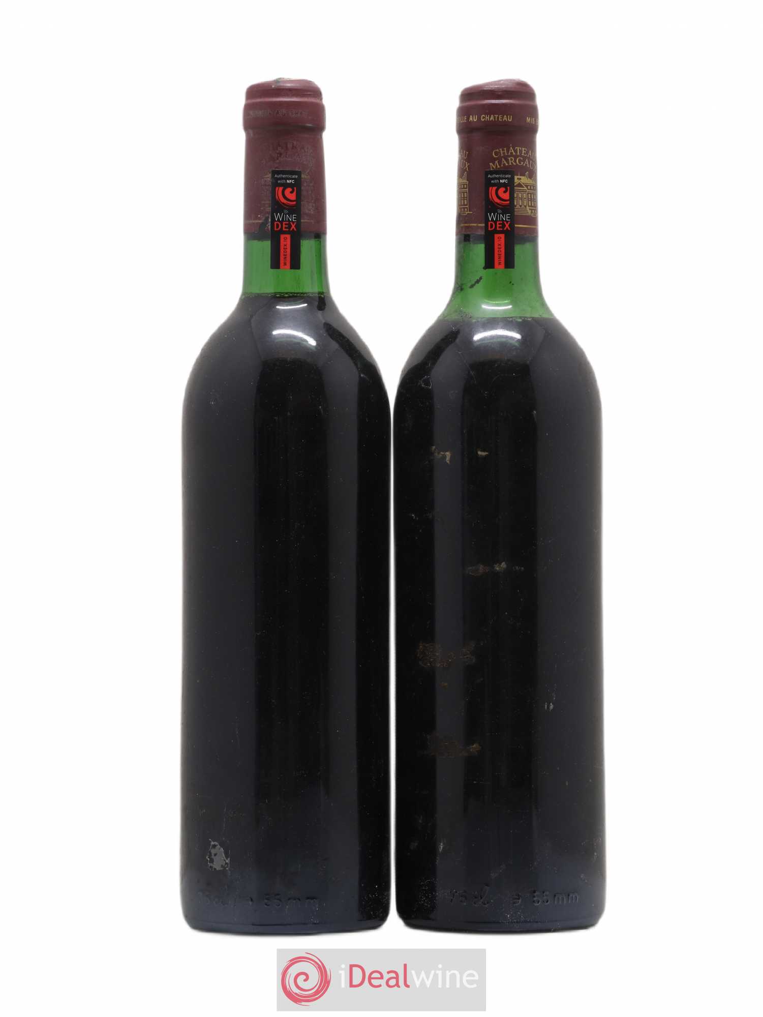 Château Margaux 1er Grand Cru Classé 1982 - Lot de 2 bouteilles - 1