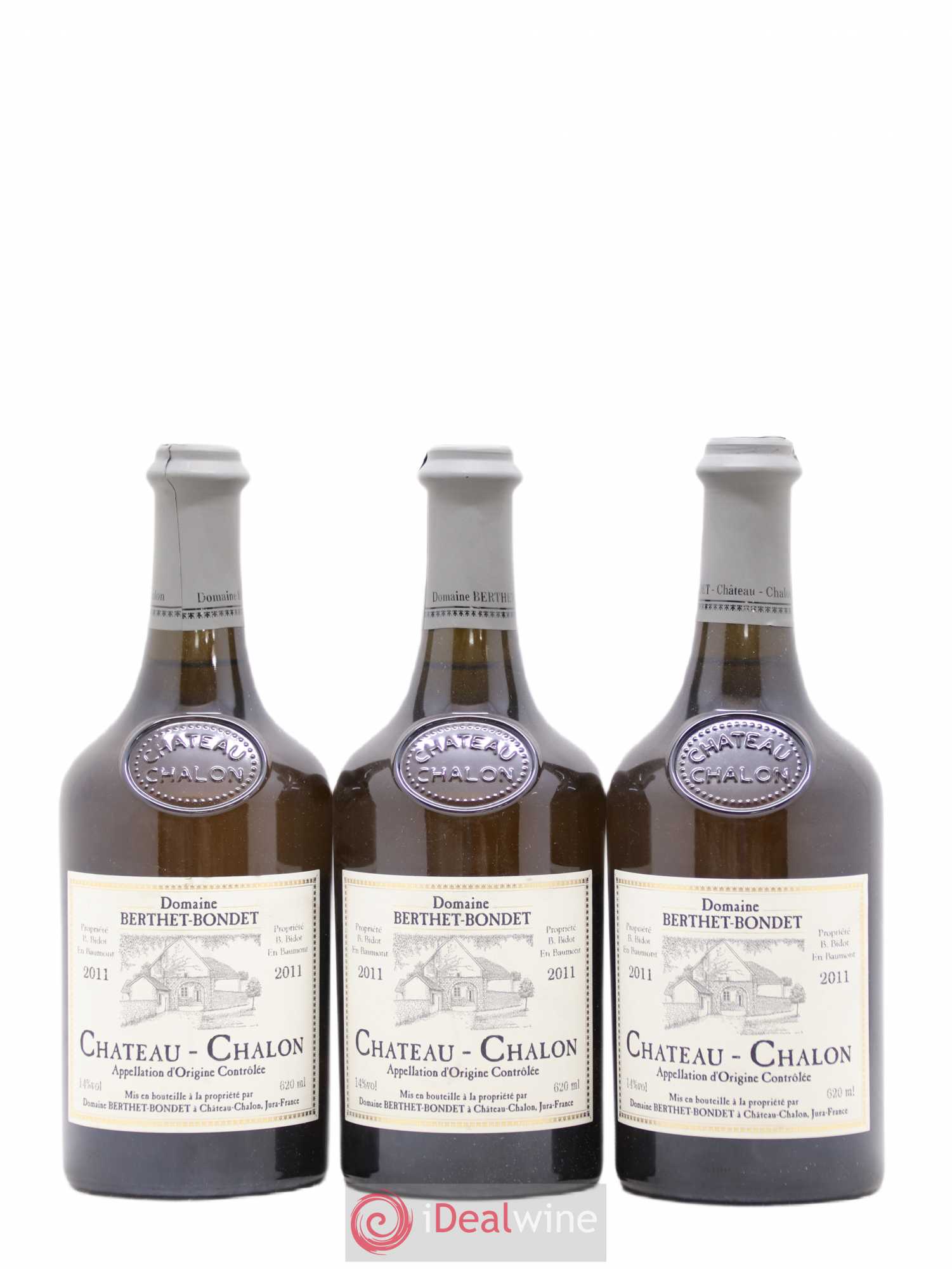 Château-Chalon Berthet-Bondet 2011 - Lot de 3 bouteilles - 0