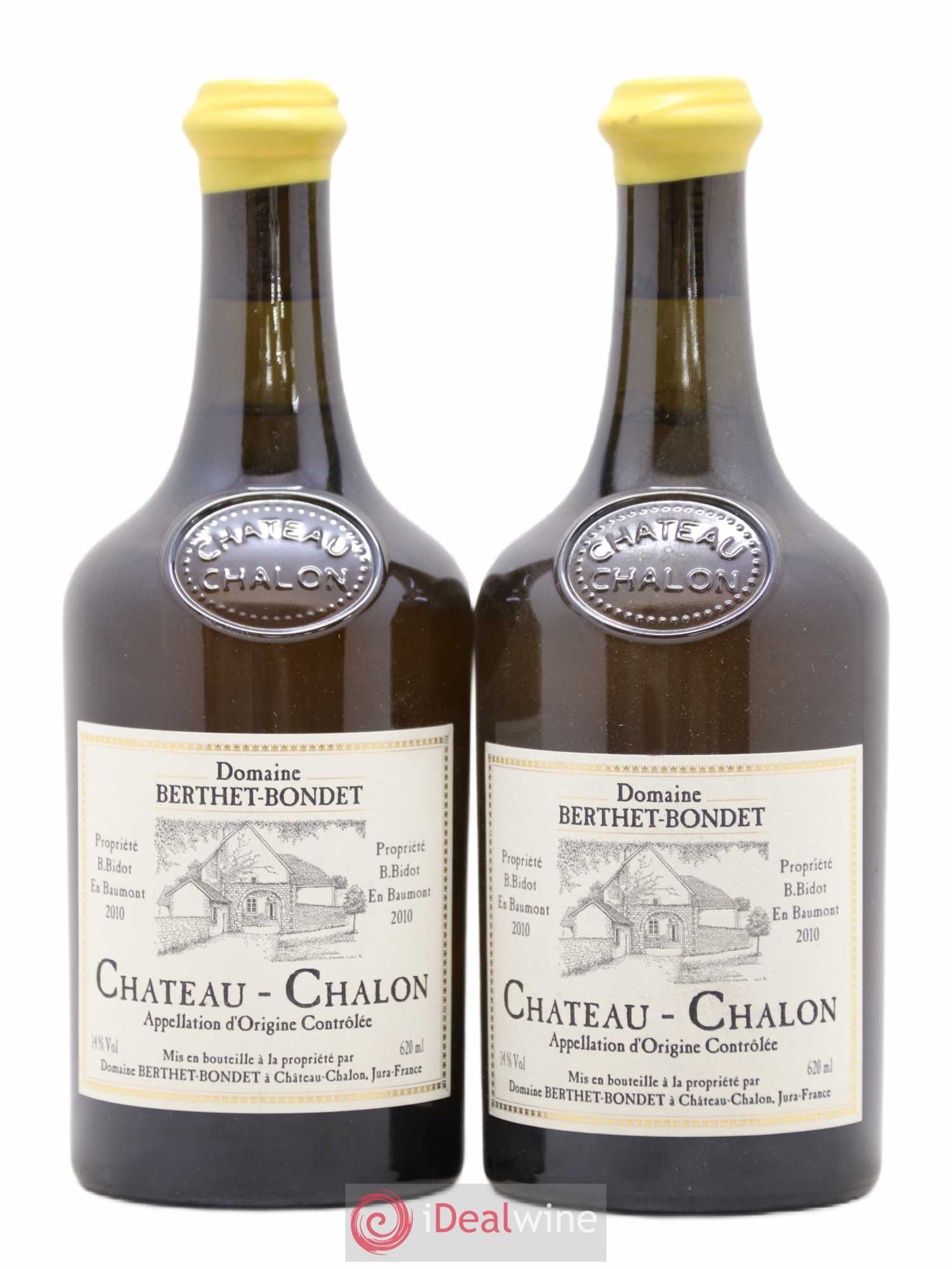 Château-Chalon Berthet-Bondet 2010 - Lot de 2 bouteilles - 0