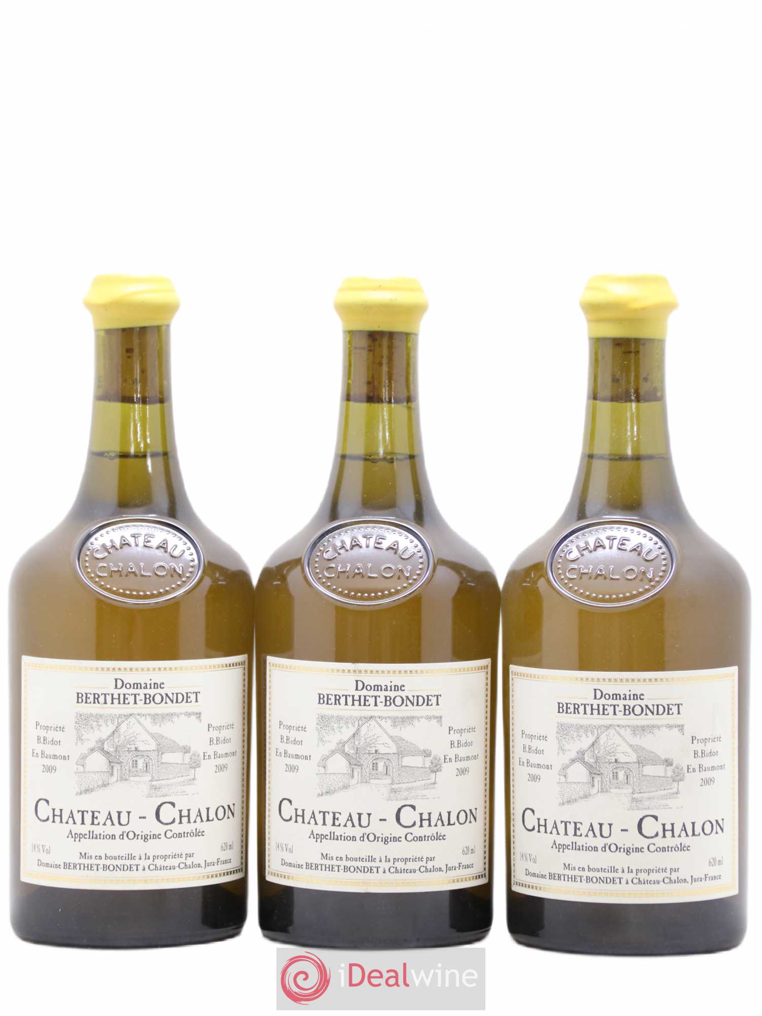 Château-Chalon Berthet-Bondet 2009 - Lot de 3 bouteilles - 0