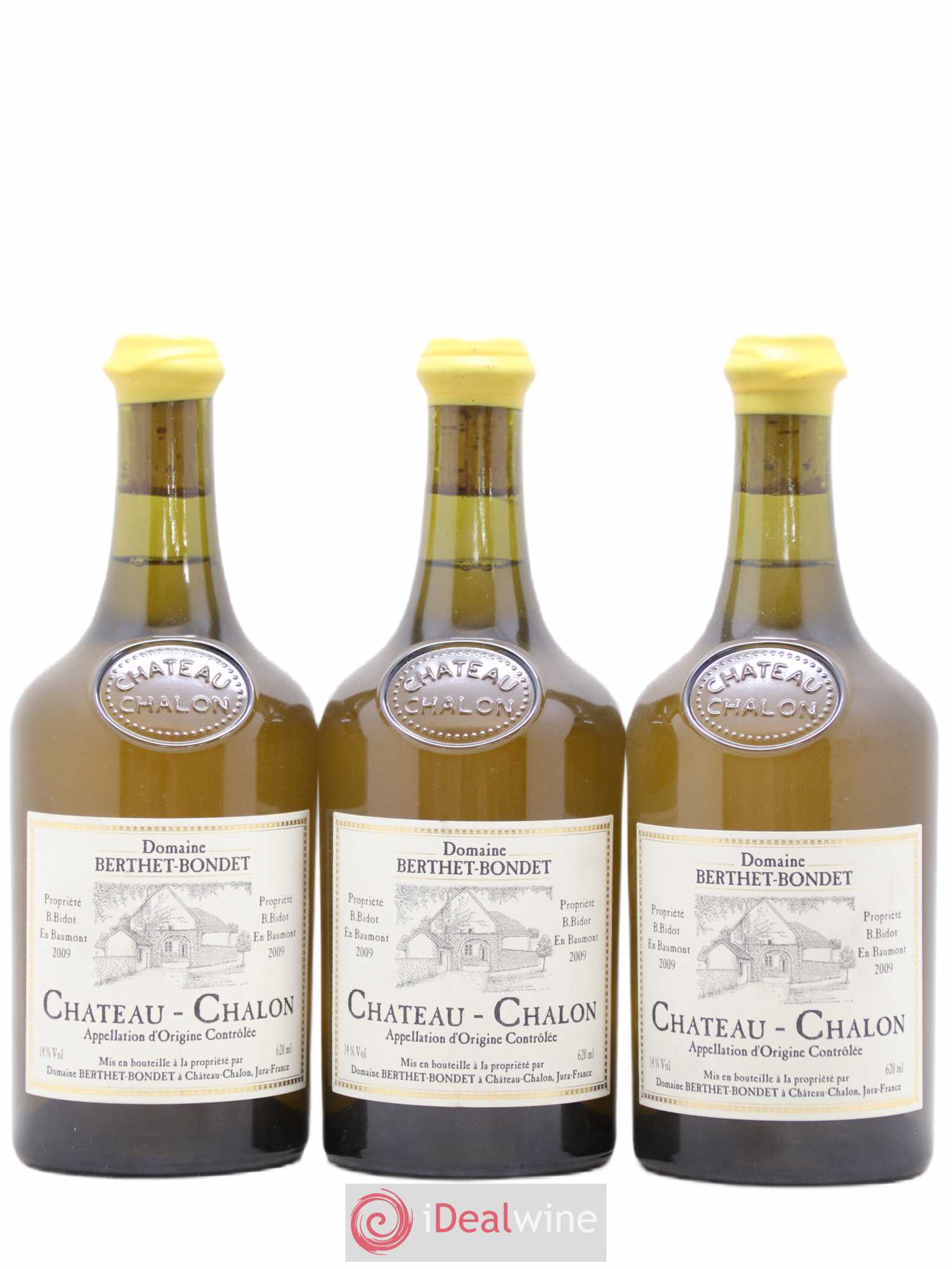 Château-Chalon Berthet-Bondet 2009 - Lot de 3 bouteilles - 0