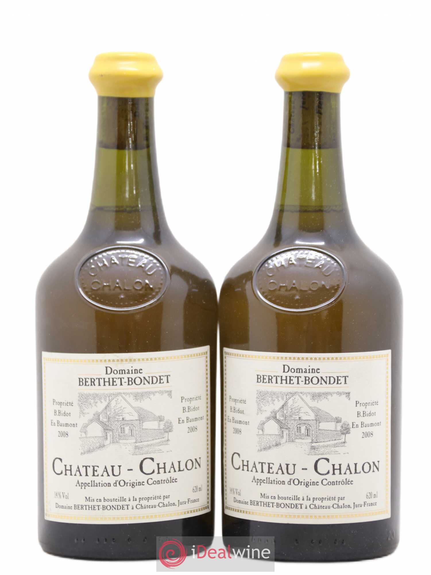 Château-Chalon Berthet-Bondet 2008 - Lot de 2 bouteilles - 0