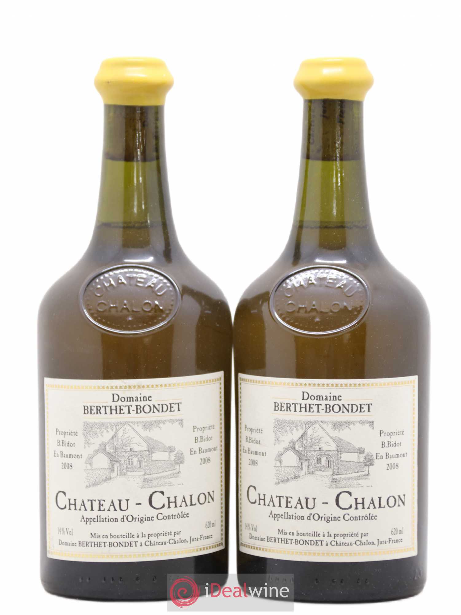 Château-Chalon Berthet-Bondet 2008 - Lot de 2 bouteilles - 0