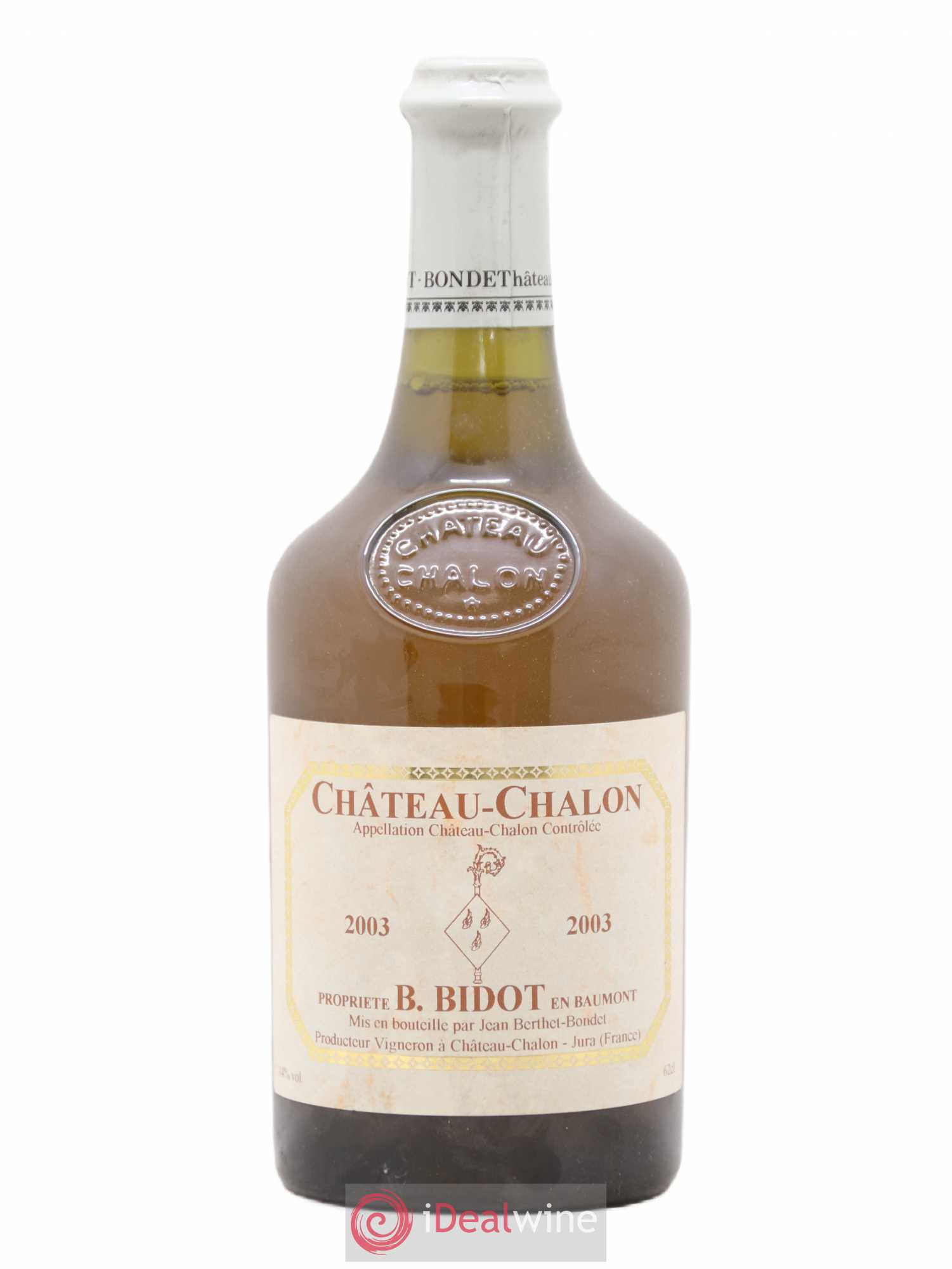 Château-Chalon Berthet-Bondet 2003 - Lot de 1 bouteille - 0