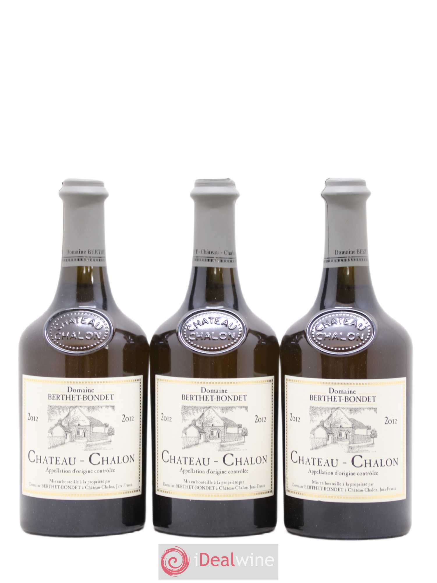 Château-Chalon Berthet-Bondet 2012 - Lot de 3 bouteilles - 0