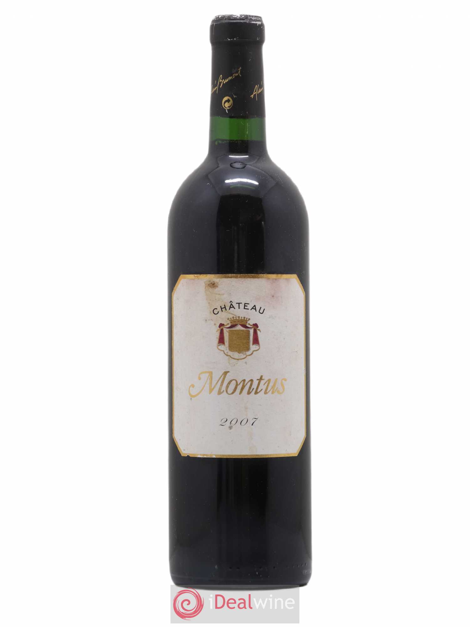 Madiran Château Montus Alain Brumont 2007 - Lot de 1 bouteille - 0