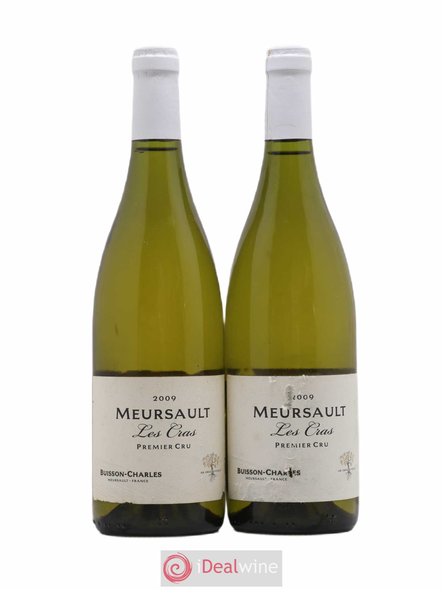 Meursault 1er Cru Les Cras Buisson-Charles (Domaine) 2009 - Lot de 2 bouteilles - 0