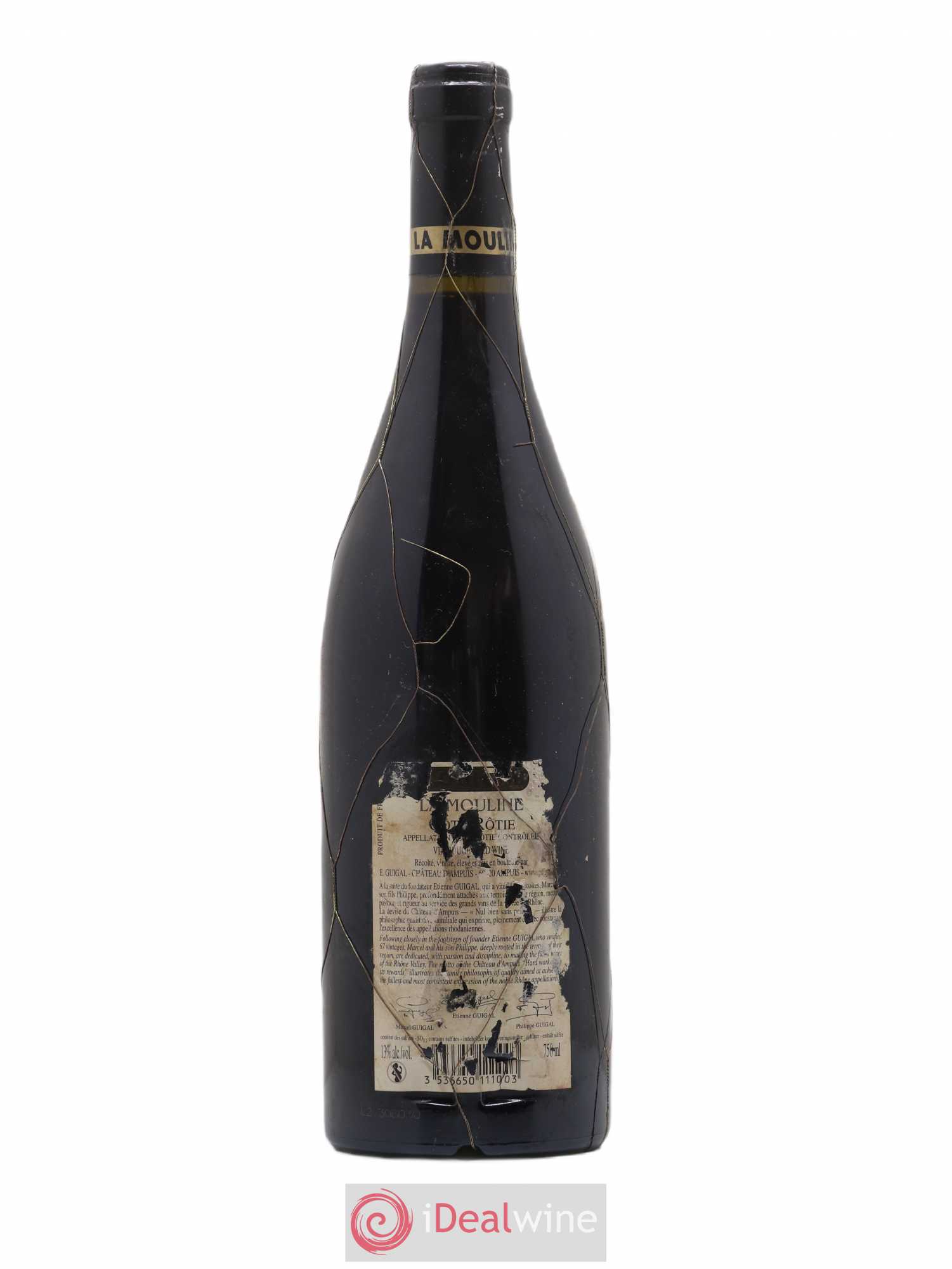 Côte-Rôtie La Mouline Guigal 2004 - Lot de 1 bouteille - 1