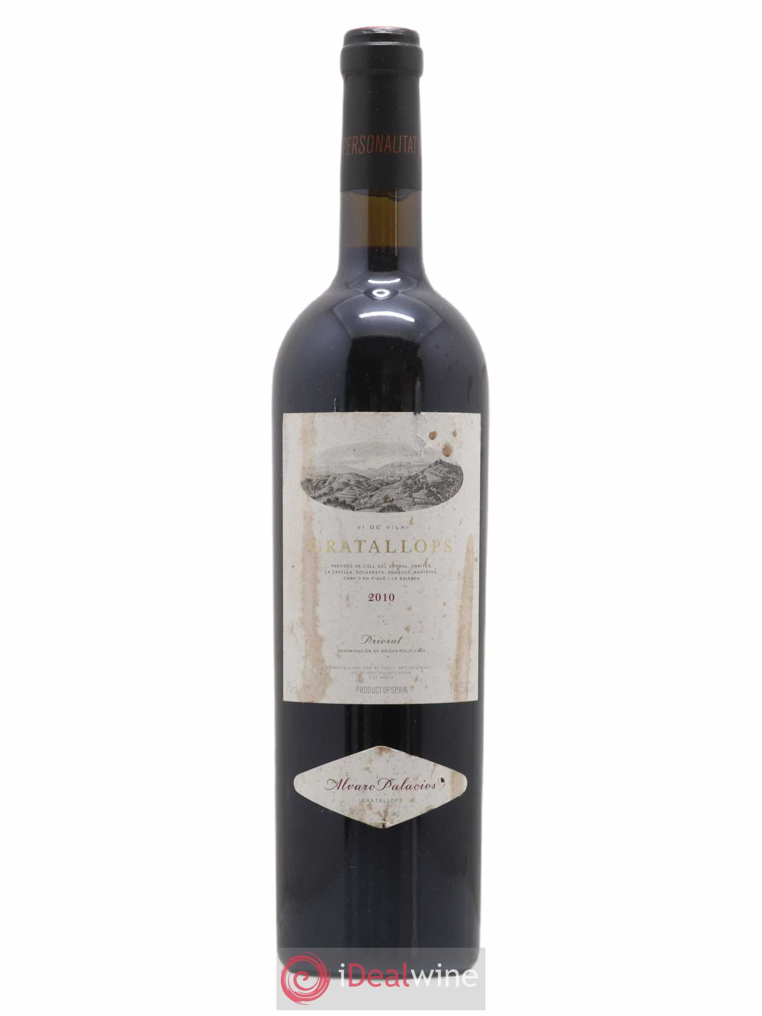 Priorat DOCa Alvaro Palacios Vi de Vila Gratallops 2010 - Lot de 1 bouteille - 0