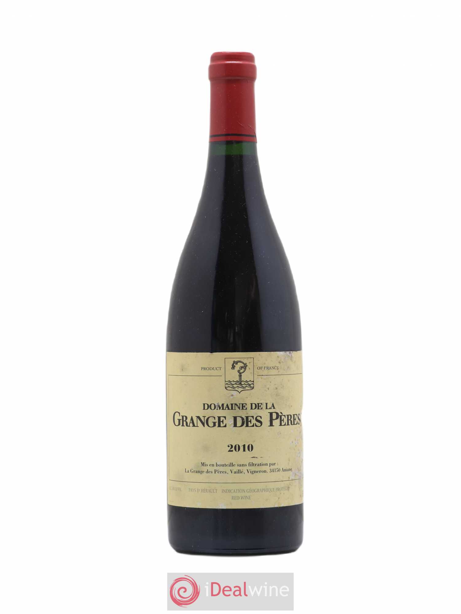 Pays d'Hérault Grange des Pères Laurent Vaillé 2010 - Lot de 1 bouteille - 0