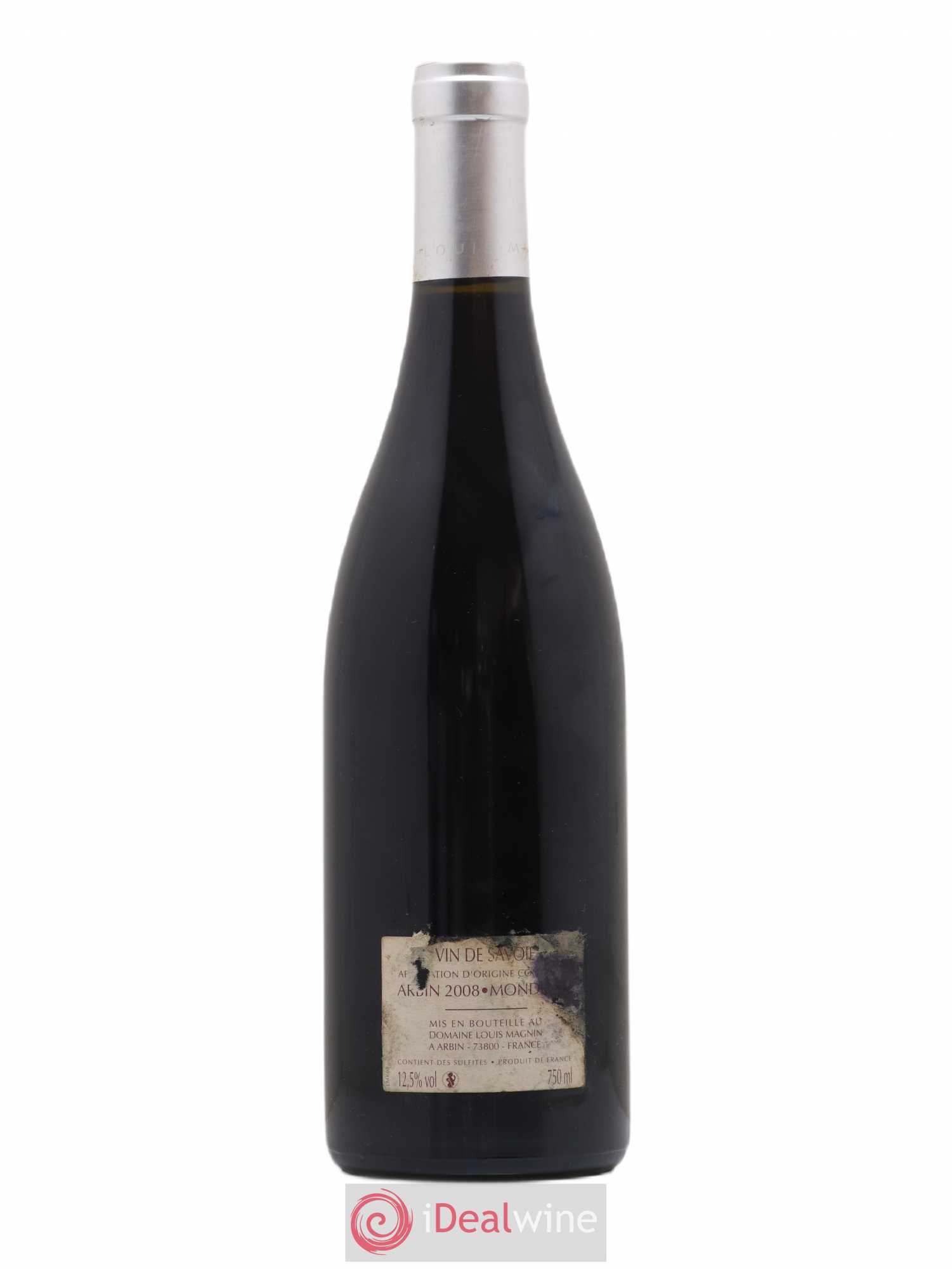 Vin de Savoie Arbin Mondeuse Louis Magnin La Rouge 2008 - Lot de 1 bouteille - 1