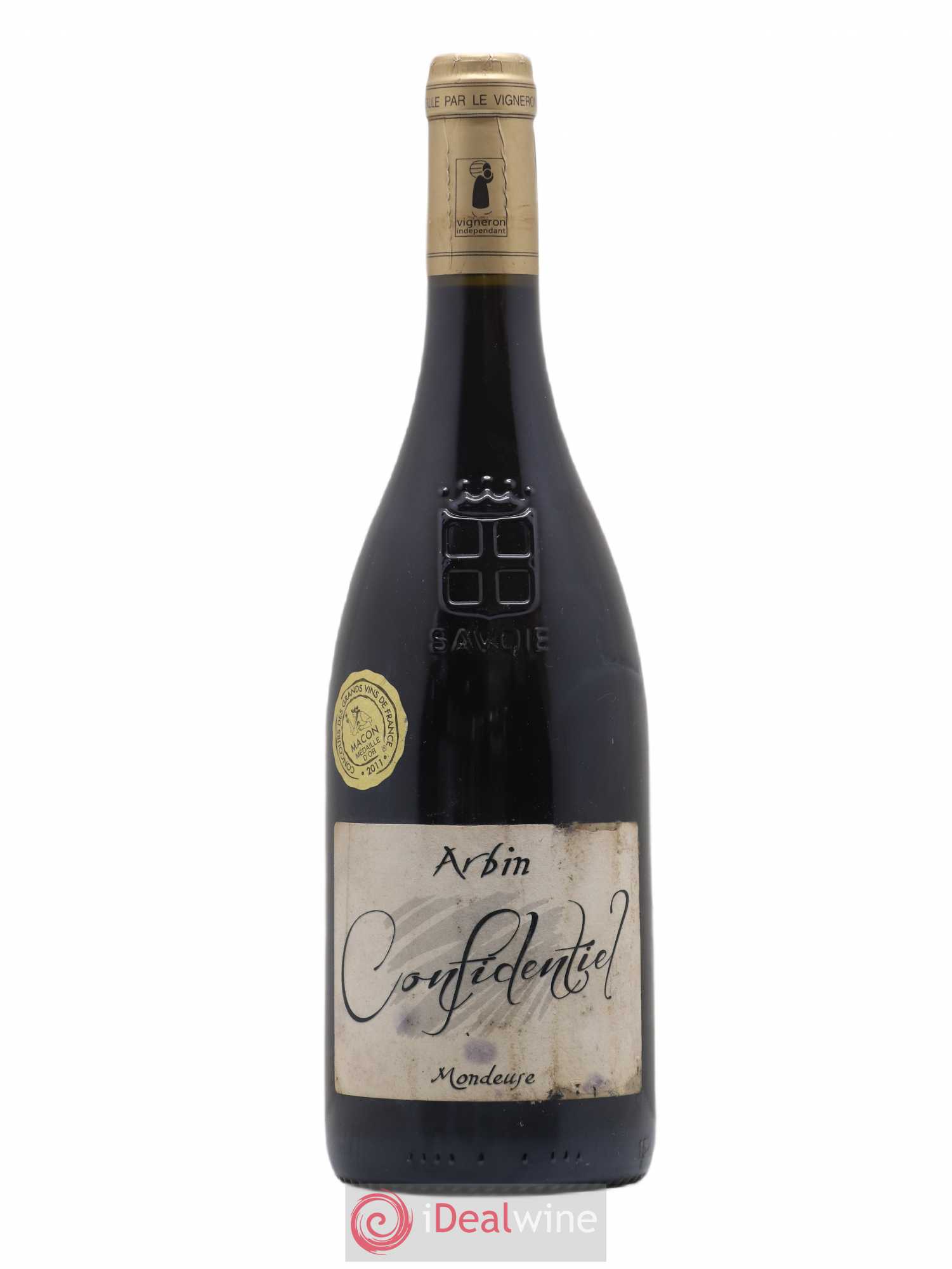 Vin de Savoie Arbin Mondeuse Confidentiel Trosset 2010 - Lot de 1 bouteille - 0