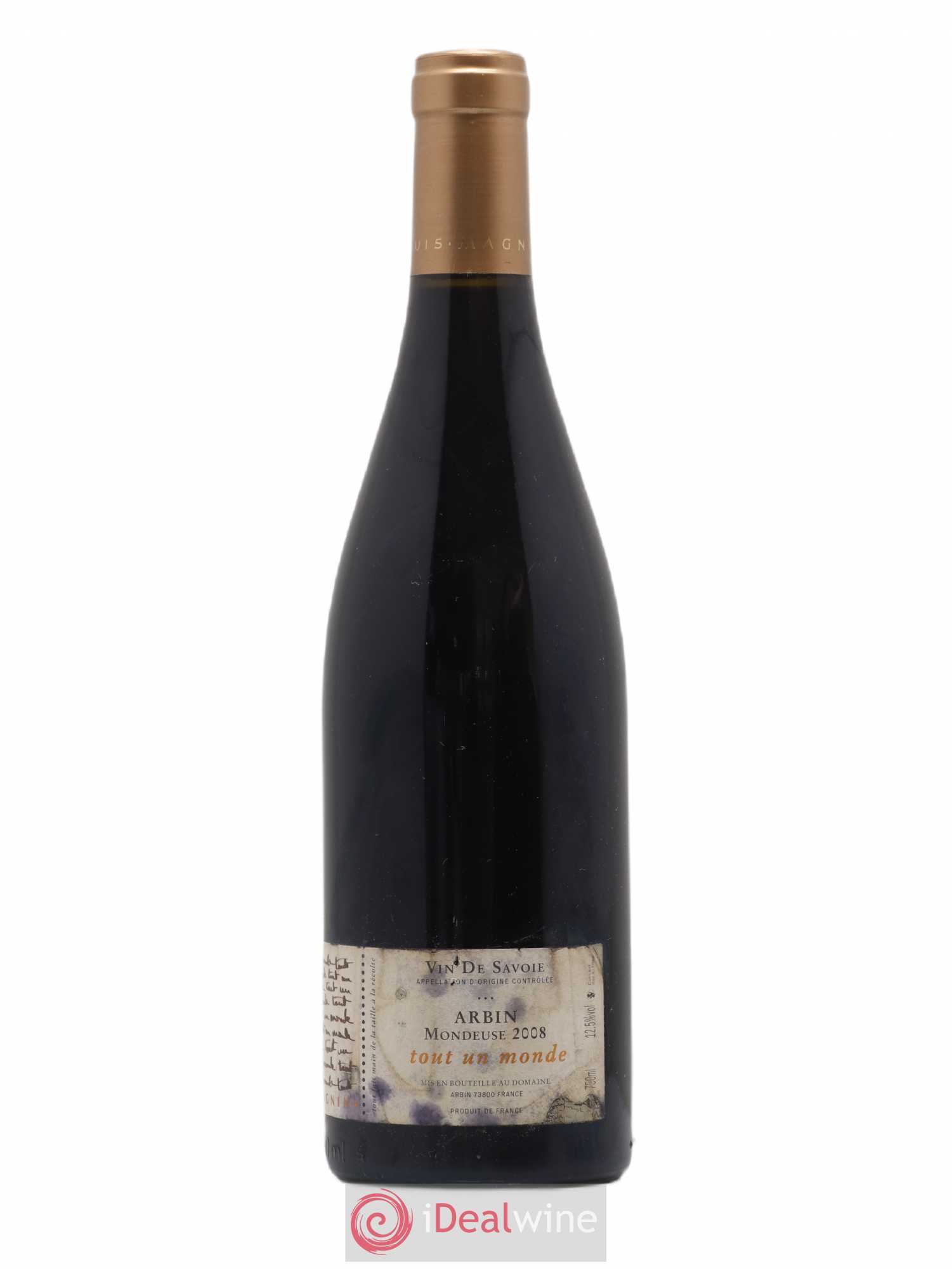 Vin de Savoie Arbin Tout un monde Louis Magnin 2008 - Lot de 1 bouteille - 1