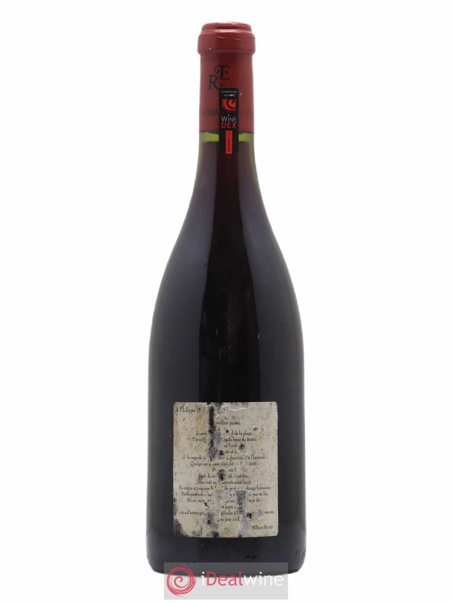 Grands-Echezeaux Grand Cru Domaine René Engel - Domaine Eugénie 2004 - Lot de 1 bouteille - 1