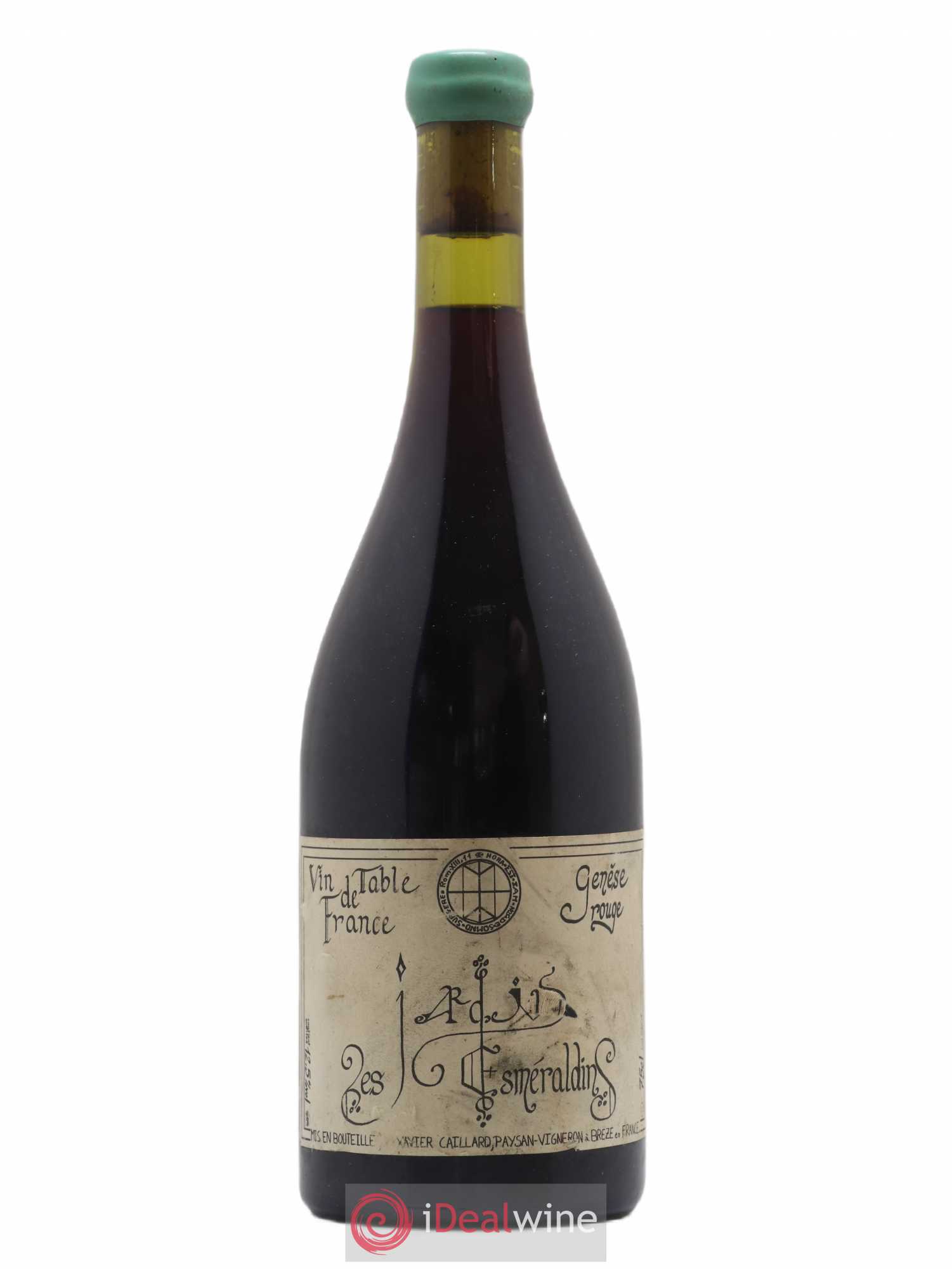 Vin de France Génèse Xavier Caillard - Les Jardins Esmeraldins 2003 - Lot de 1 bouteille - 0