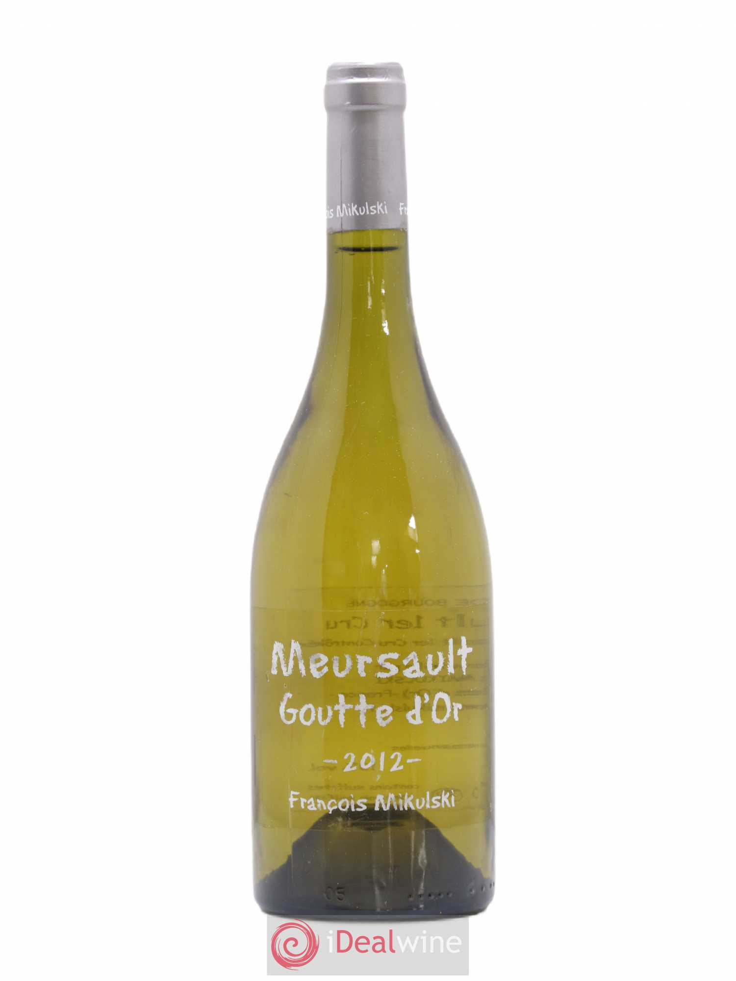 Meursault 1er Cru Goutte d'Or François Mikulski 2012 - Posten von 1 Flasche - 0