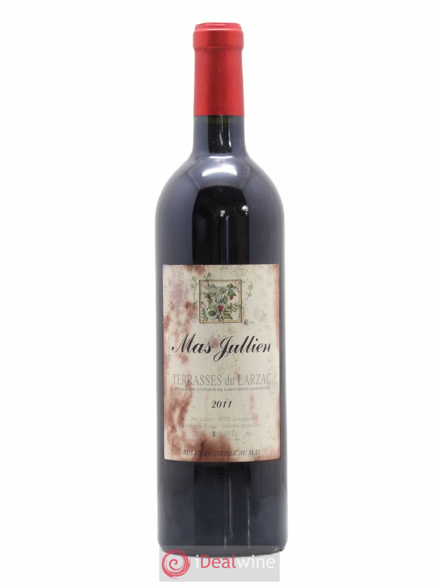 Terrasses du Larzac Mas Jullien Olivier Jullien 2011 - Lot de 1 bouteille - 0