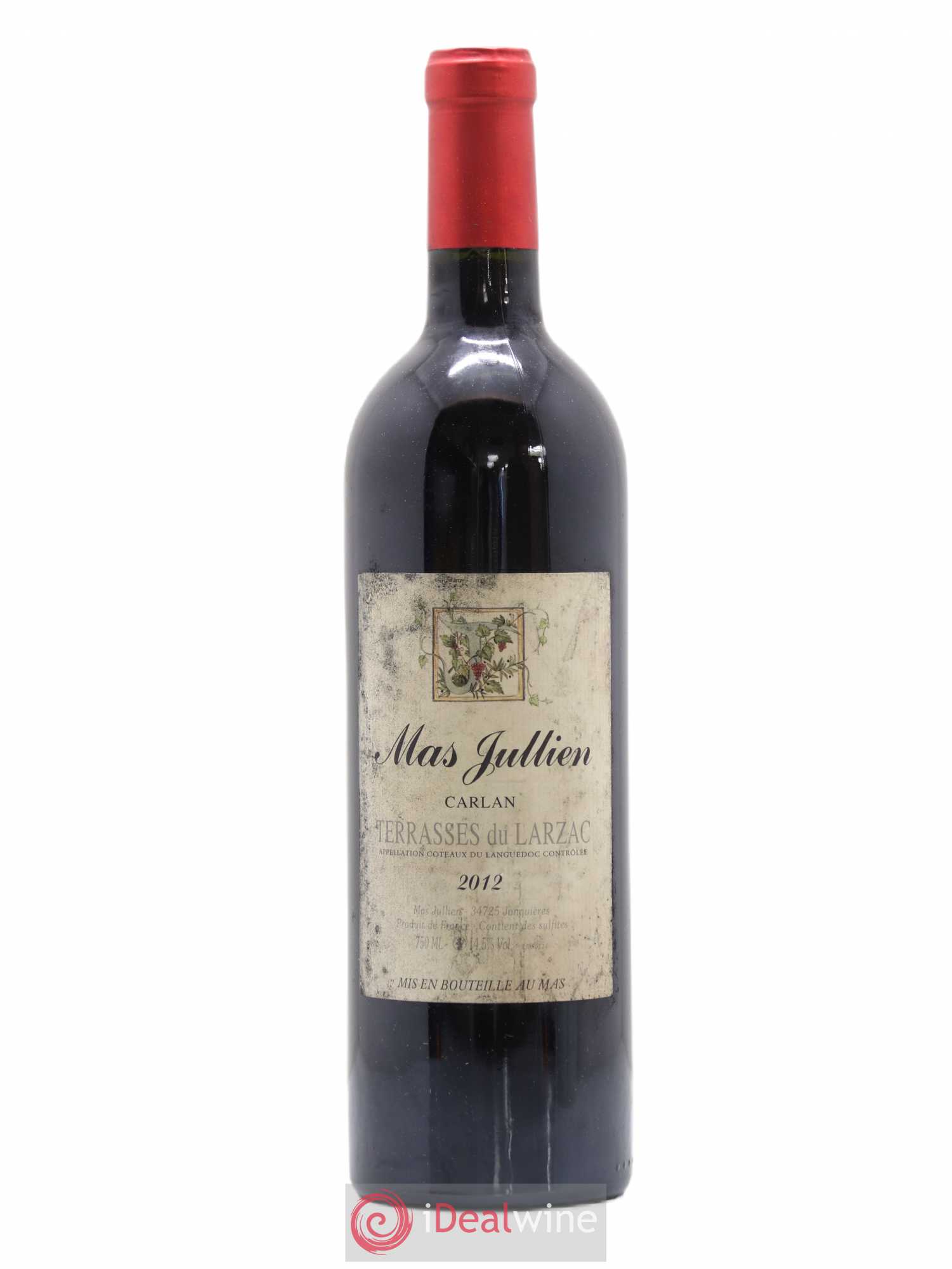 Terrasses du Larzac Mas Jullien Carlan Olivier Jullien Terrasses du Larzac Carlan Mas Jullien 2012 - Posten von 1 Flasche - 0