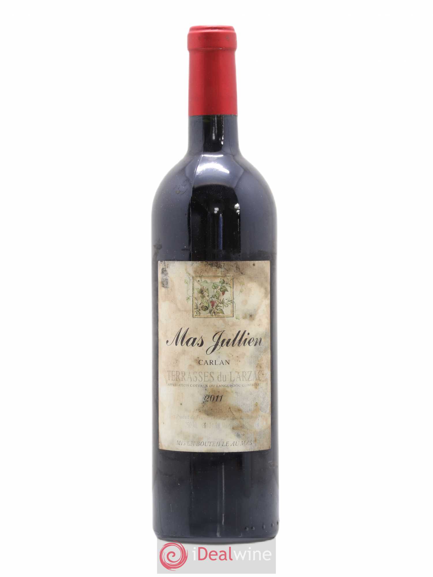 Terrasses du Larzac Mas Jullien Carlan Olivier Jullien Terrasses du Larzac Carlan Mas Jullien 2011 - Posten von 1 Flasche - 0